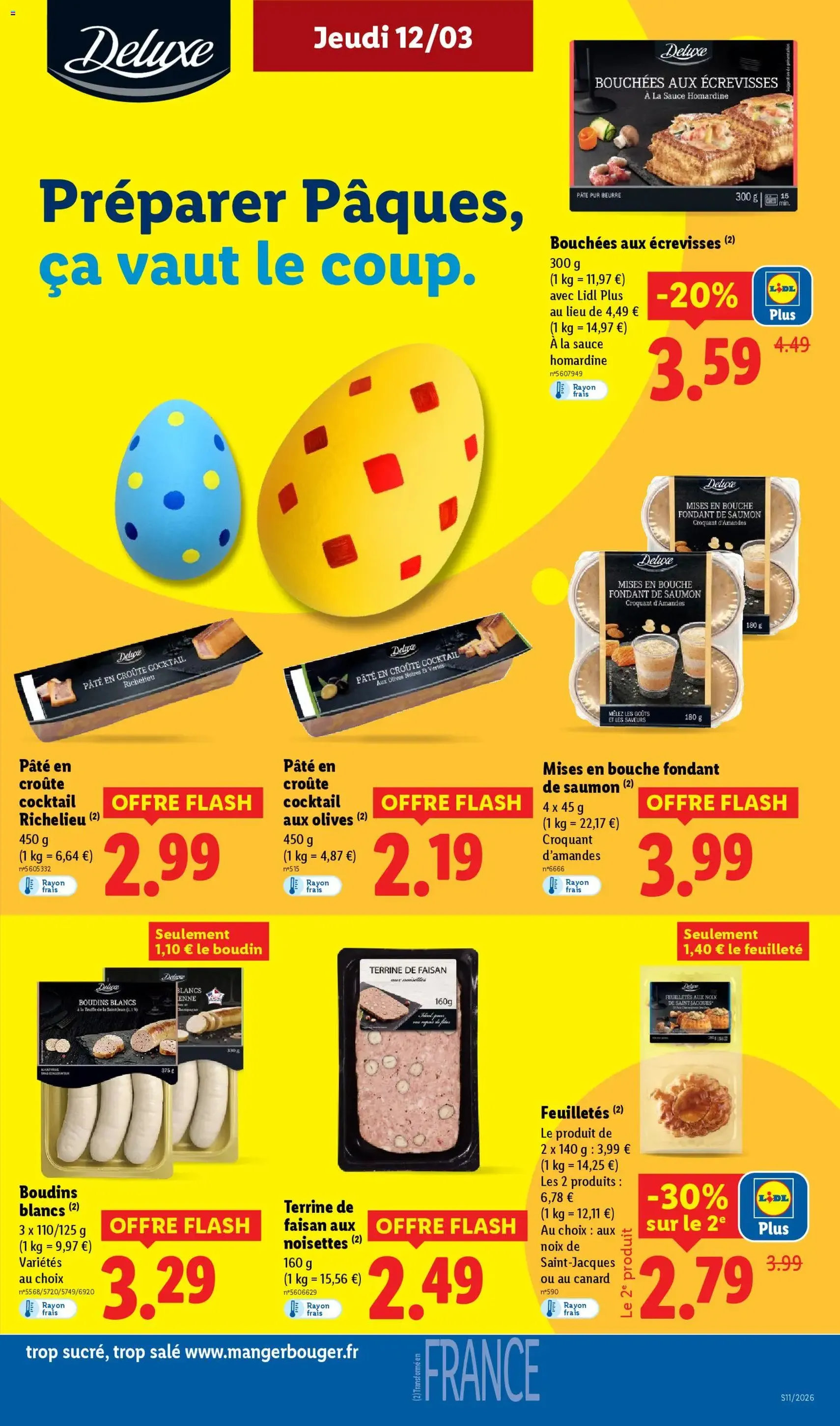 LIDL catalogue semaine 11 - brochure valable à partir du 12/03/2026, page 15 sur 71