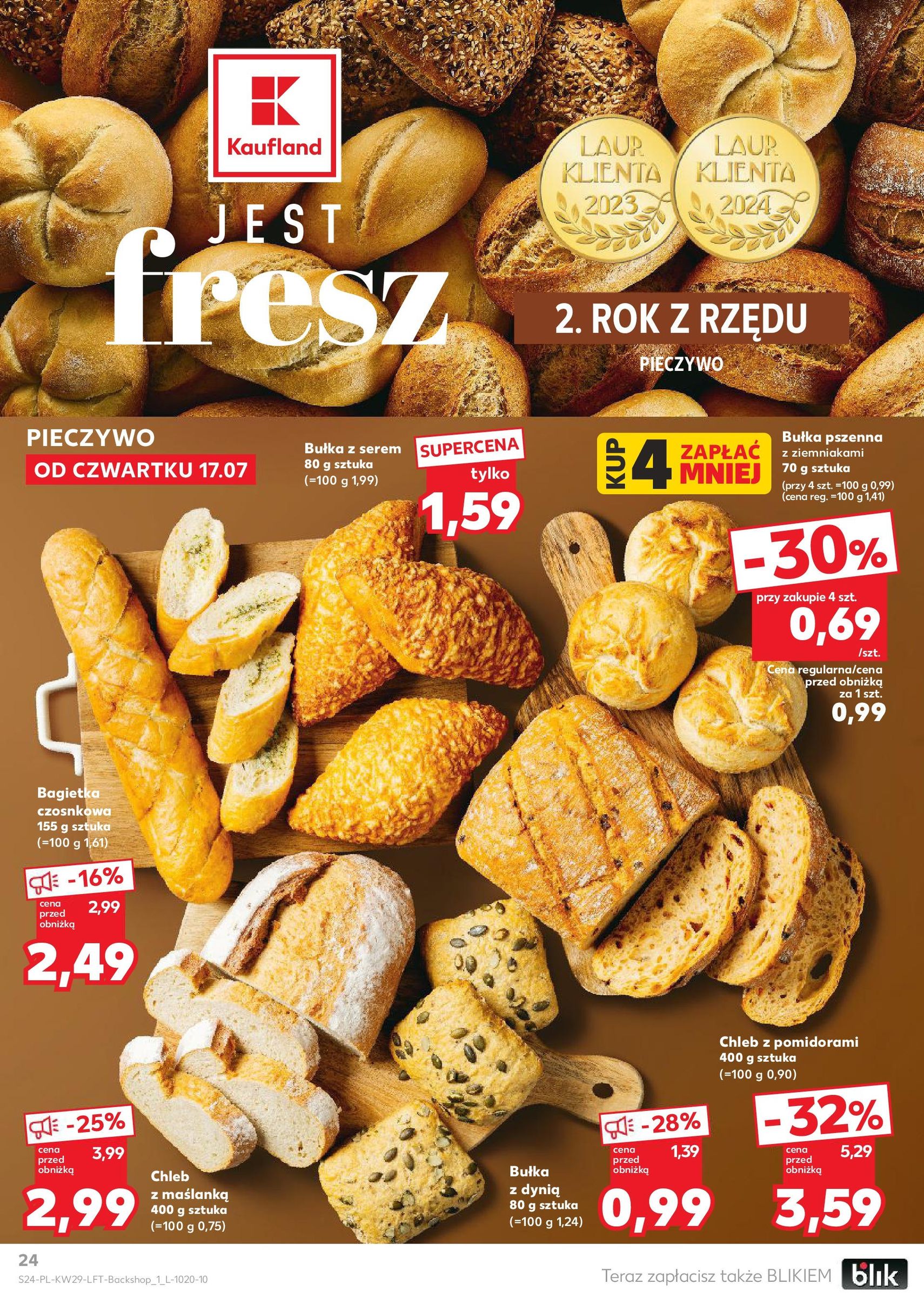 Kaufland gazetka - ważny gazetka od 17.07.2025 strona 24 z 53 Kaufland gazetka - ważny gazetka od 17.07.2025 strona 24 z 53