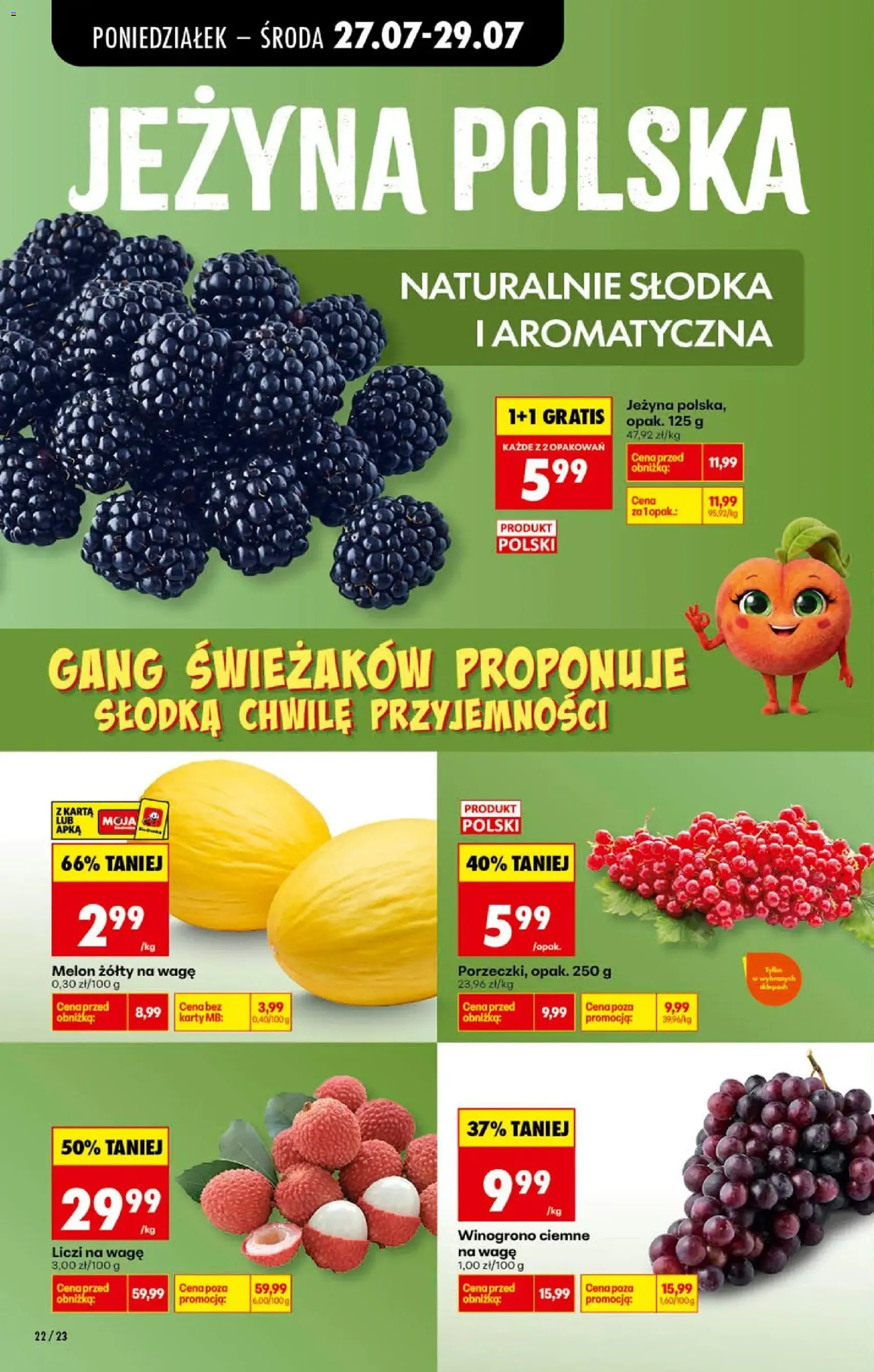 Biedronka gazetka od poniedziałku - ważny gazetka od 27.07.2026 strona 24 z 93