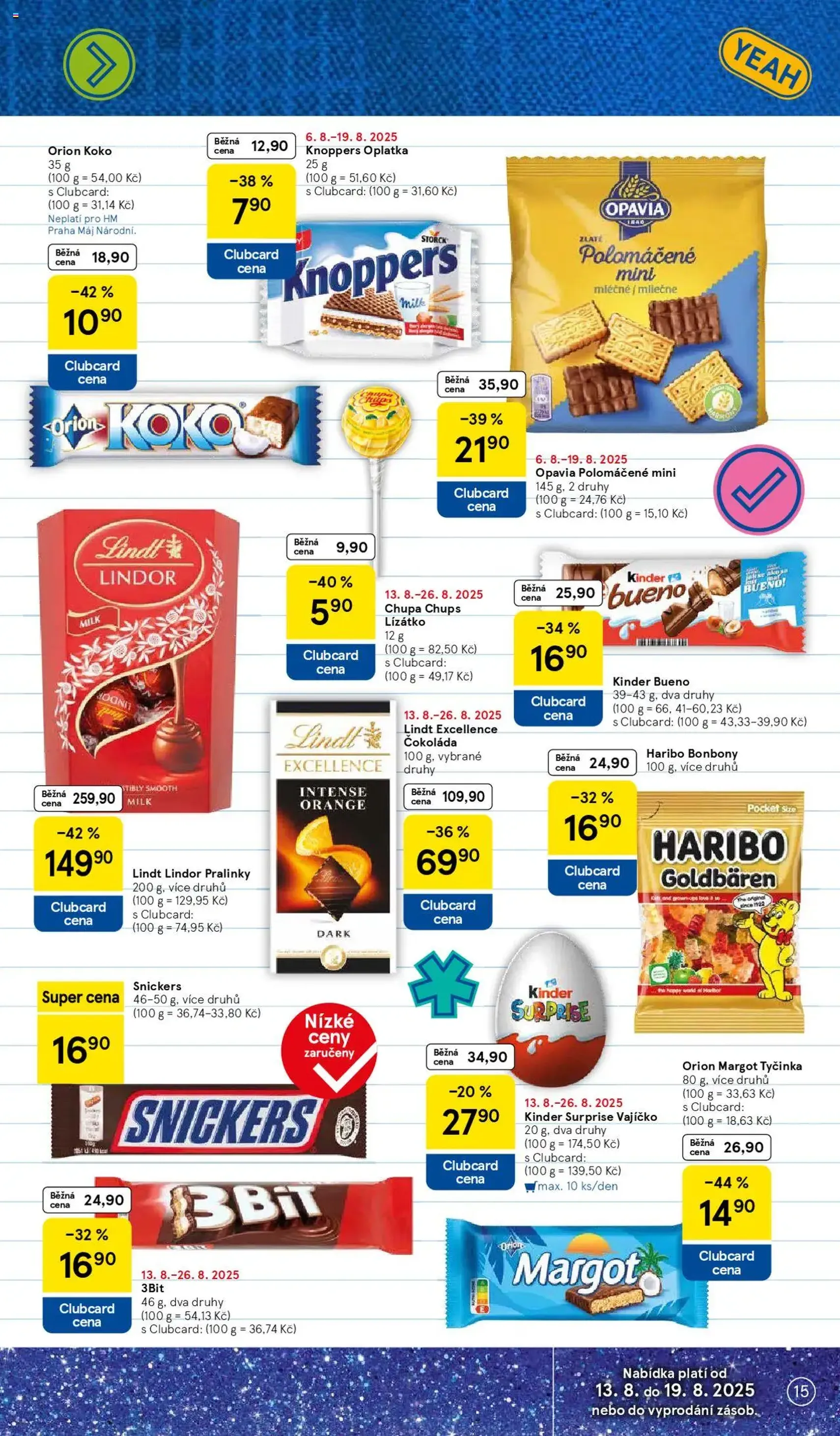 Tesco leták - Hypermarket - platný leták od 13.08.2025 strana 15 z 36 Tesco leták - Hypermarket - platný leták od 13.08.2025 strana 15 z 36
