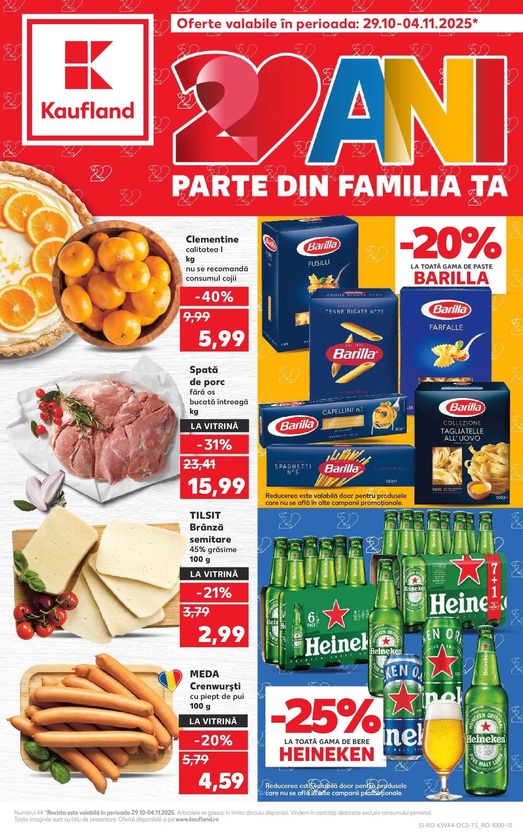 Catalog Kaufland - Bucureşti - cataloage valabile începând cu 29.10.2025 pagina 1 din 70 Catalog Kaufland - Bucureşti - cataloage valabile începând cu 29.10.2025 pagina 1 din 70