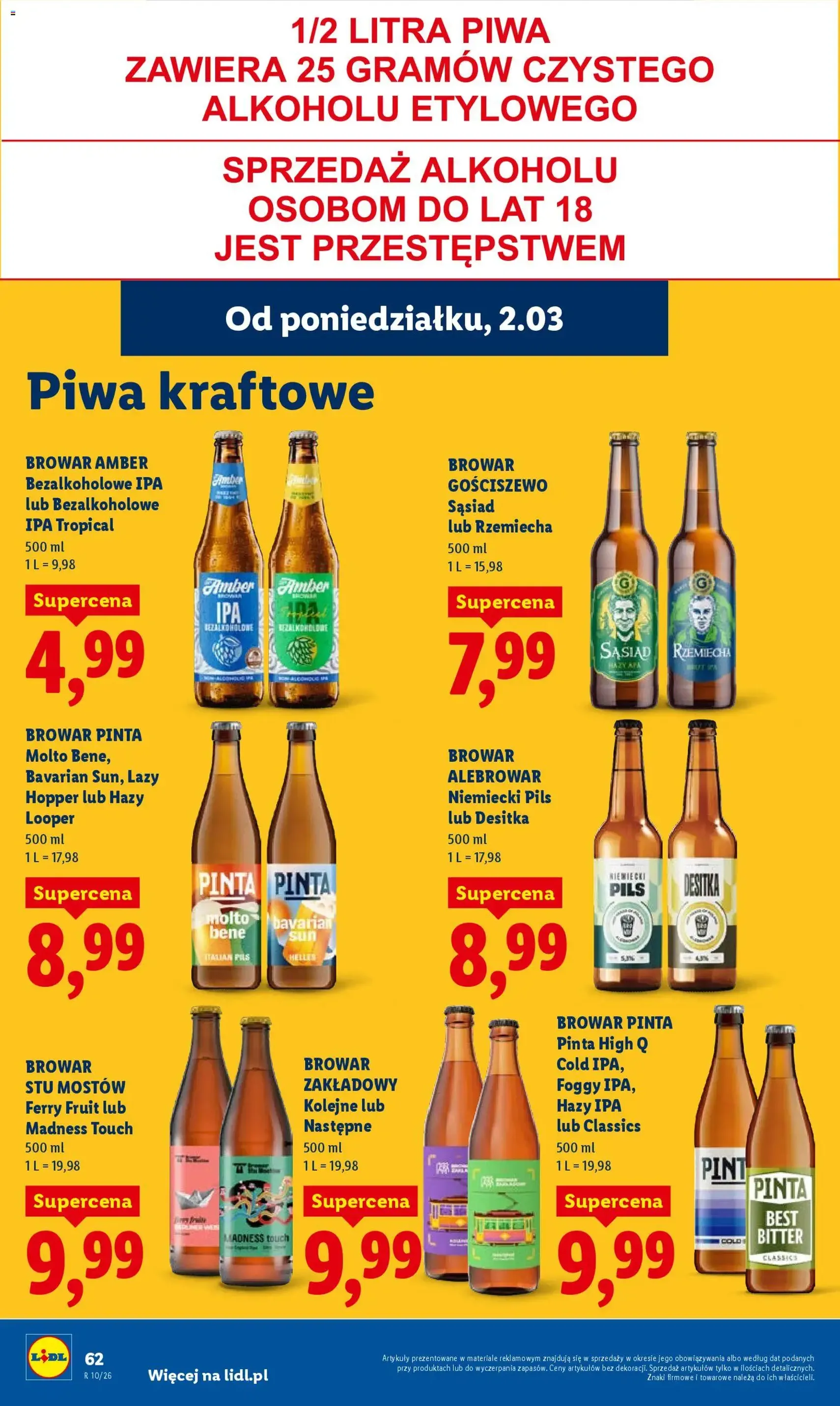 Lidl gazetka - ważny gazetka od 02.03.2026 strona 62 z 70