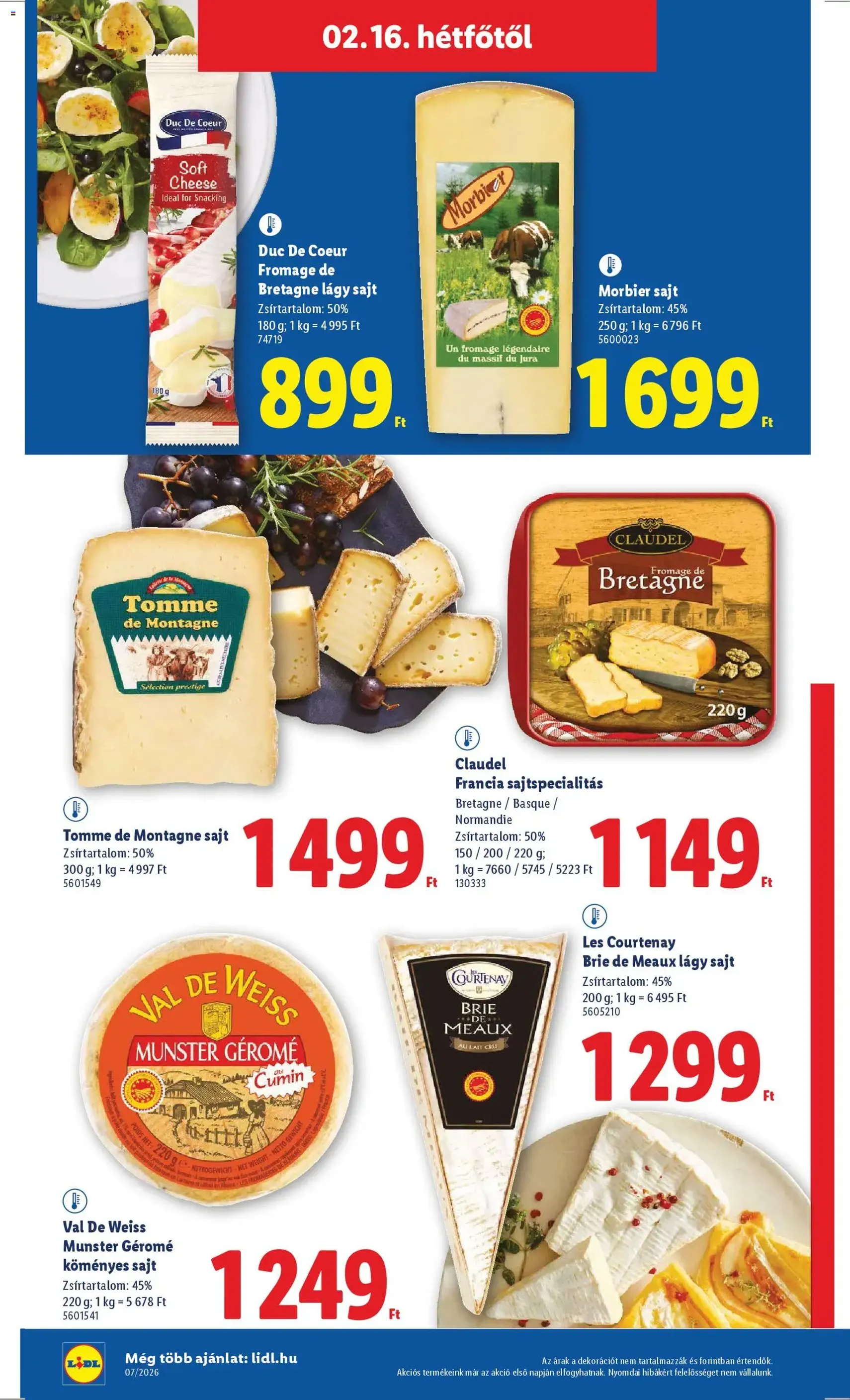 Lidl Akciós újság - 2026.02.12. érvényes szórólap 54 oldal 62 oldalból