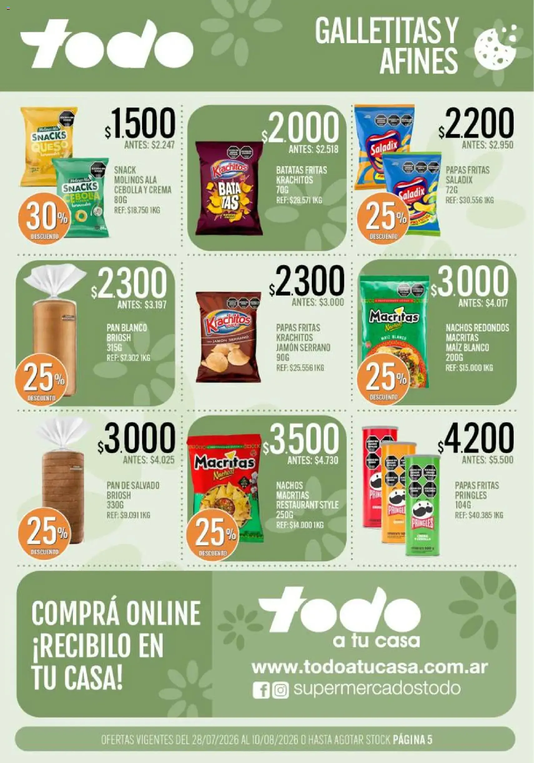 Supermercados TODO Ofertas - folleto válido desde 28/07/2026 página 5 de 24