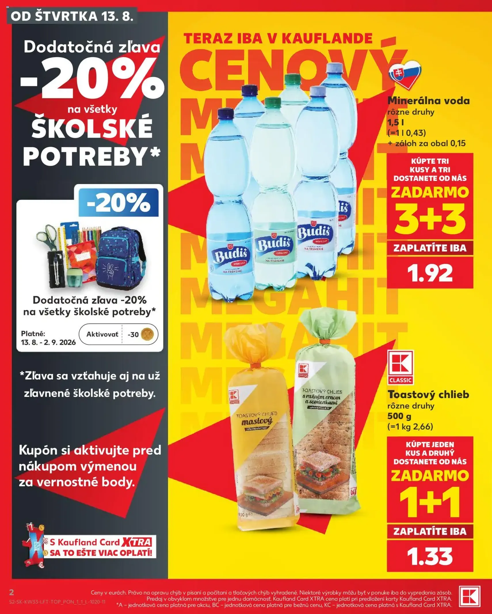 Kaufland leták - platný leták od 13.08.2026 strana 2 z 80