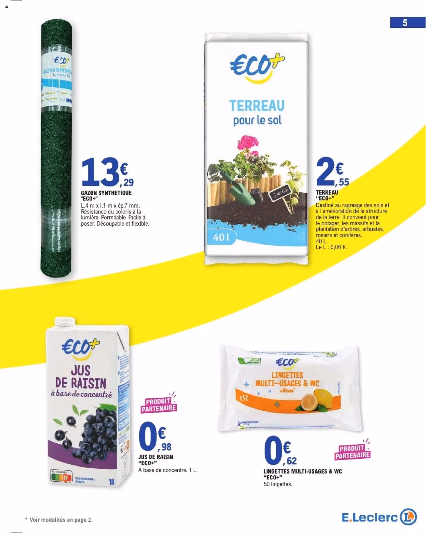 E.Leclerc catalogue de la semaine 16 - brochure valable à partir du 14/04/2026, page 5 sur 56