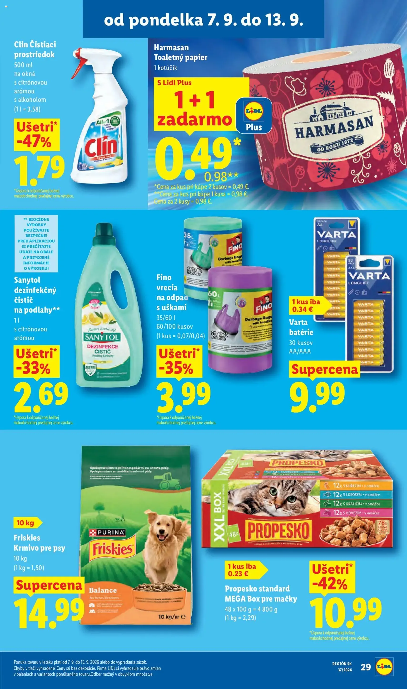Lidl leták - platný leták od 07.09.2026 strana 33 z 100