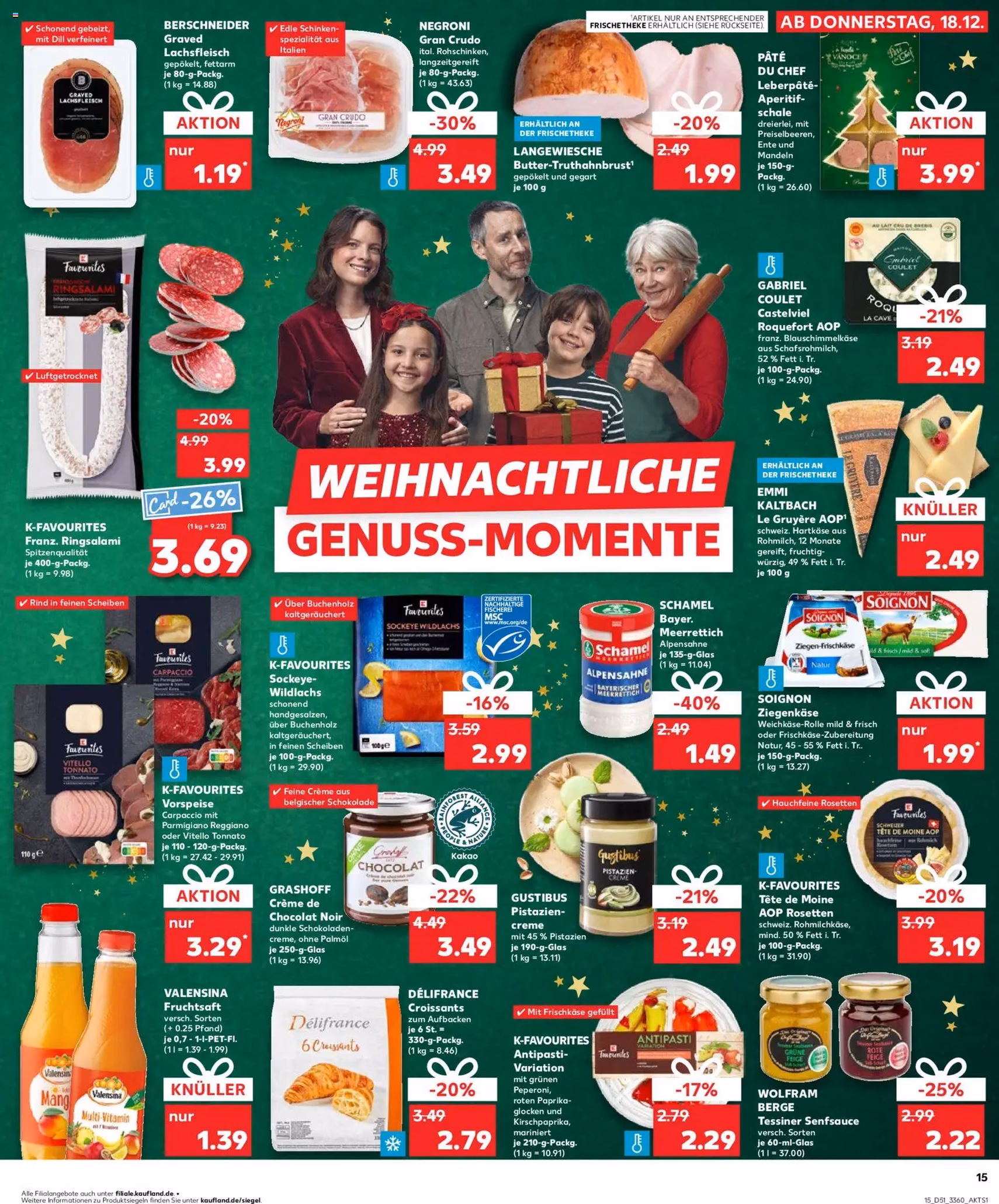 Kaufland Prospekt - Gültiger Prospekt ab 21.12.2025, Seite 15 von insgesamt 40