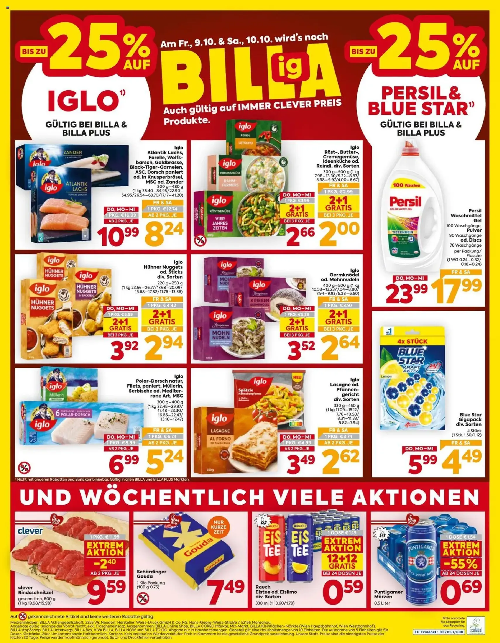 Billa Flugblatt - Gültiger Prospekt ab 08.10.2026, Seite 16 von insgesamt 16