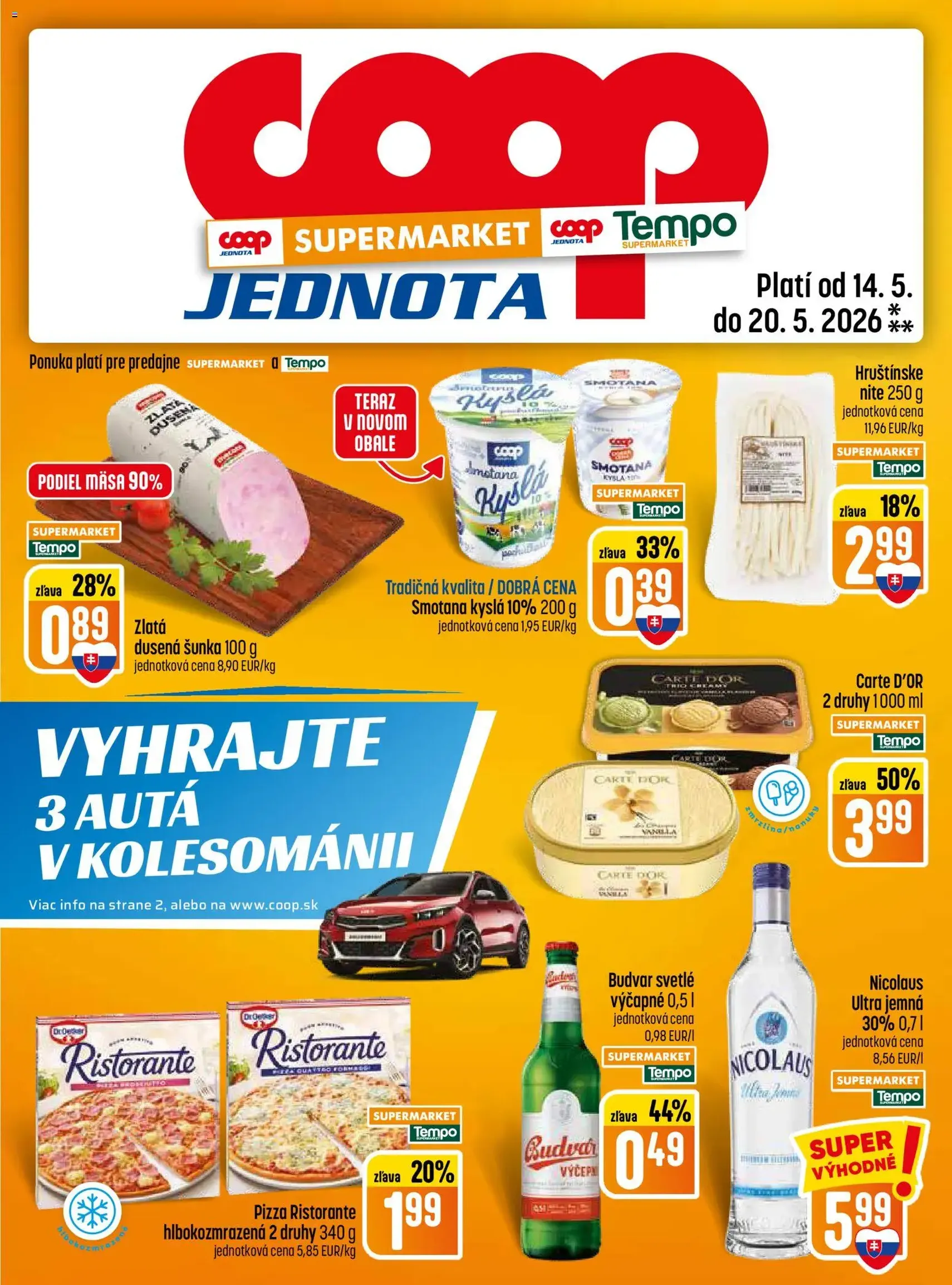 COOP Jednota leták - platný leták od 14.05.2026 strana 13 z 28