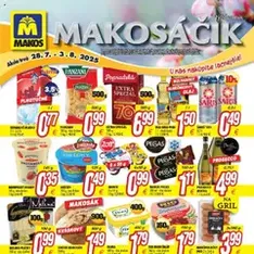 Makos leták - náhľad letáku platný od 28.07.2025