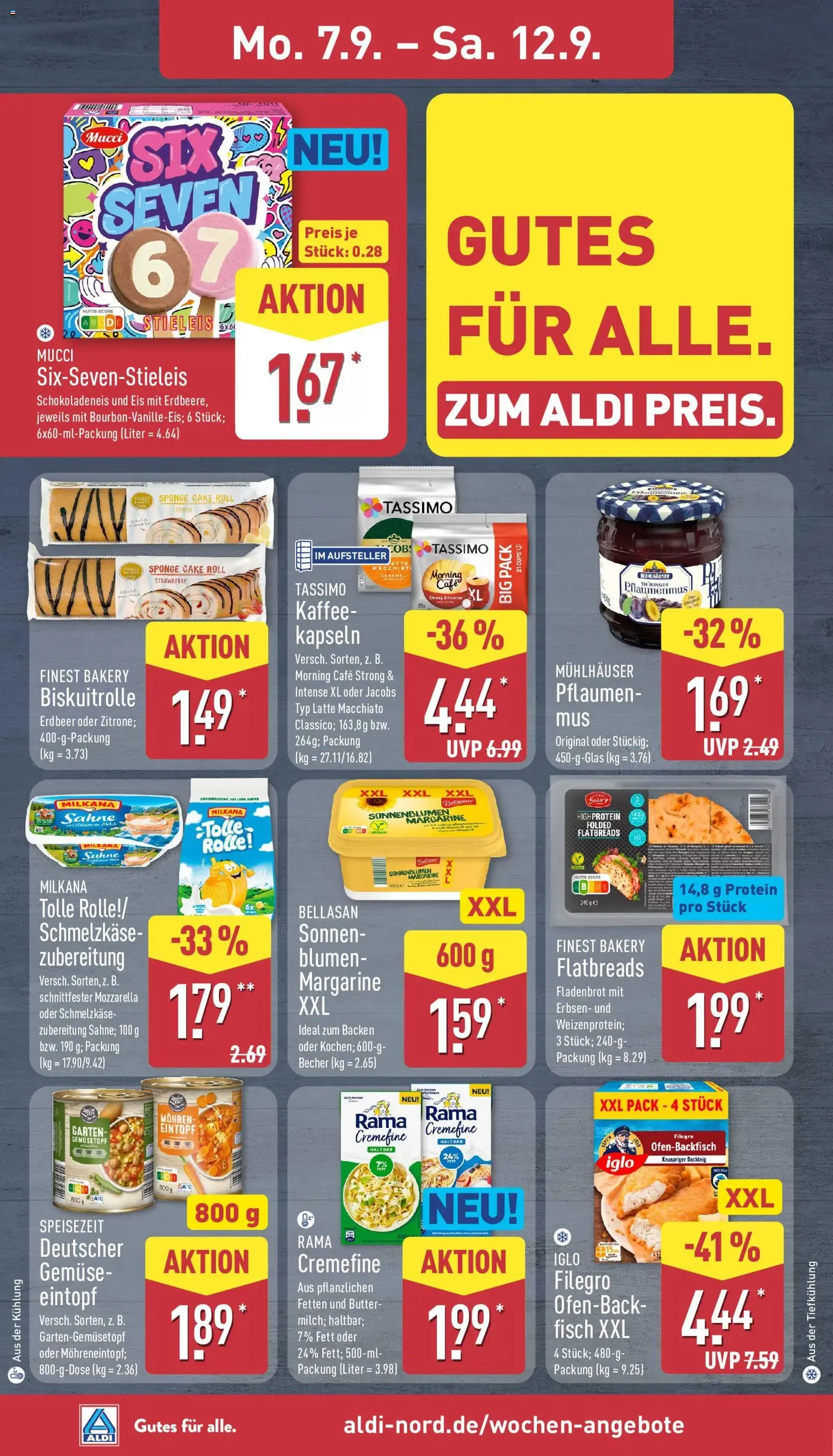 Aldi Prospekt - Gültiger Prospekt ab 07.09.2026, Seite 6 von insgesamt 40