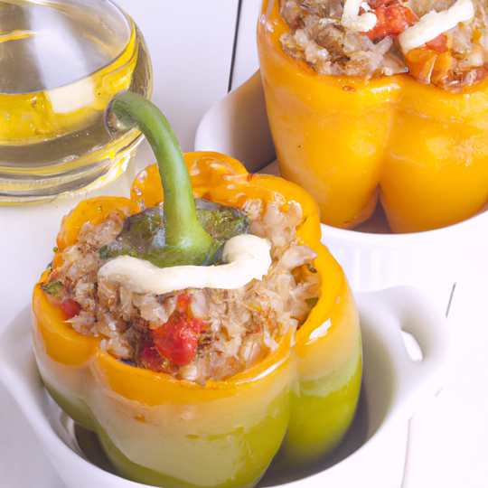 Anteprima ricetta Peperoni ripieni alla quinoa