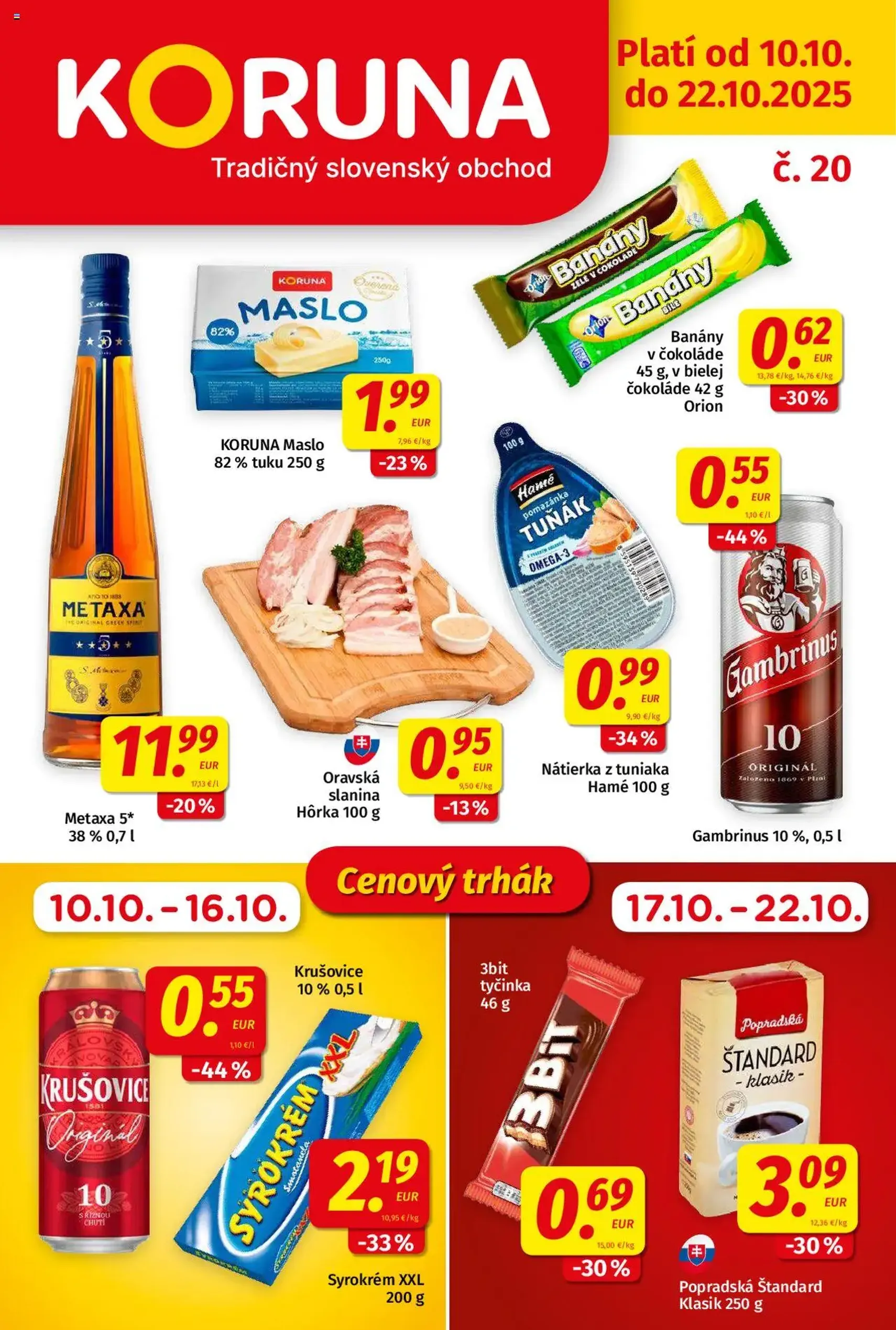 Koruna leták - platný leták od 10.10.2025 strana 1 z 24 Koruna leták - platný leták od 10.10.2025 strana 1 z 24