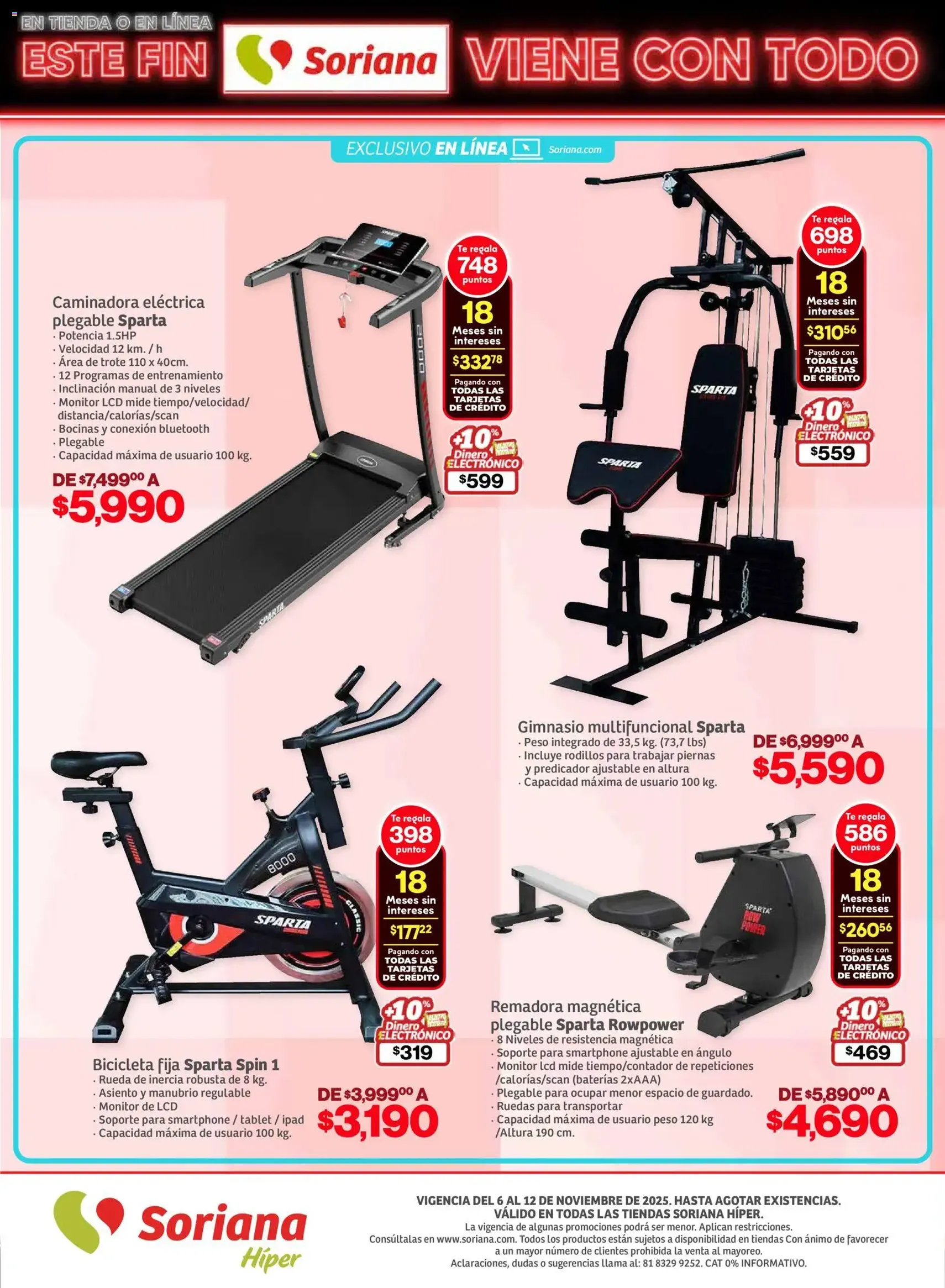 Soriana - Este fin Soriana viene con todo Híper Nacional - folleto válido desde 05/11/2025 página 38 de 38