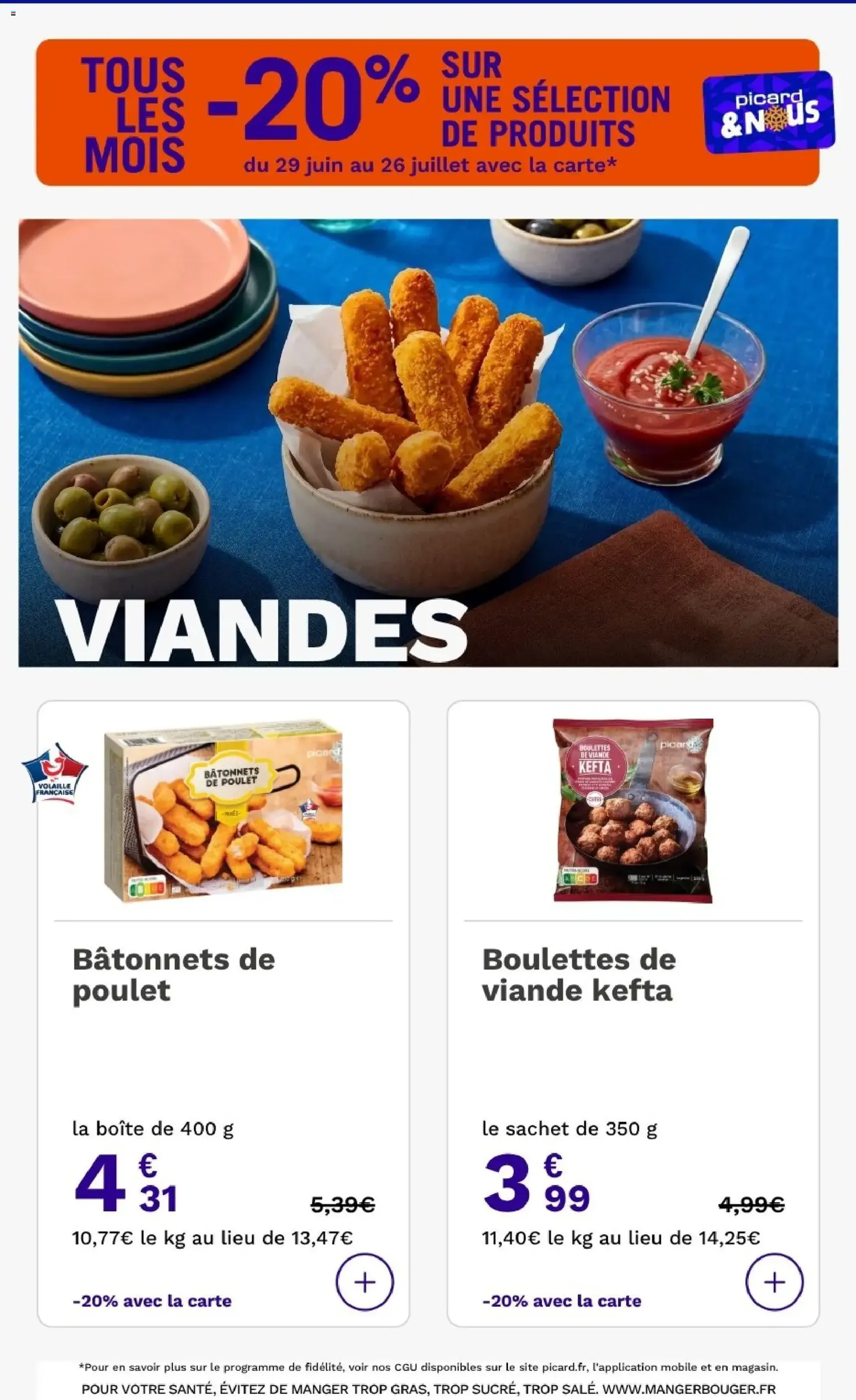 Picard catalogue - brochure valable à partir du 29/06/2026, page 16 sur 26