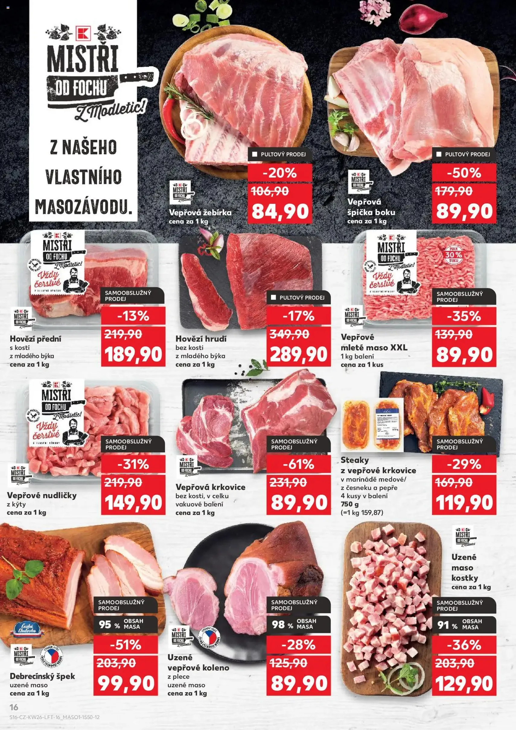 Kaufland leták - platný leták od 24.06.2026 strana 16 z 54
