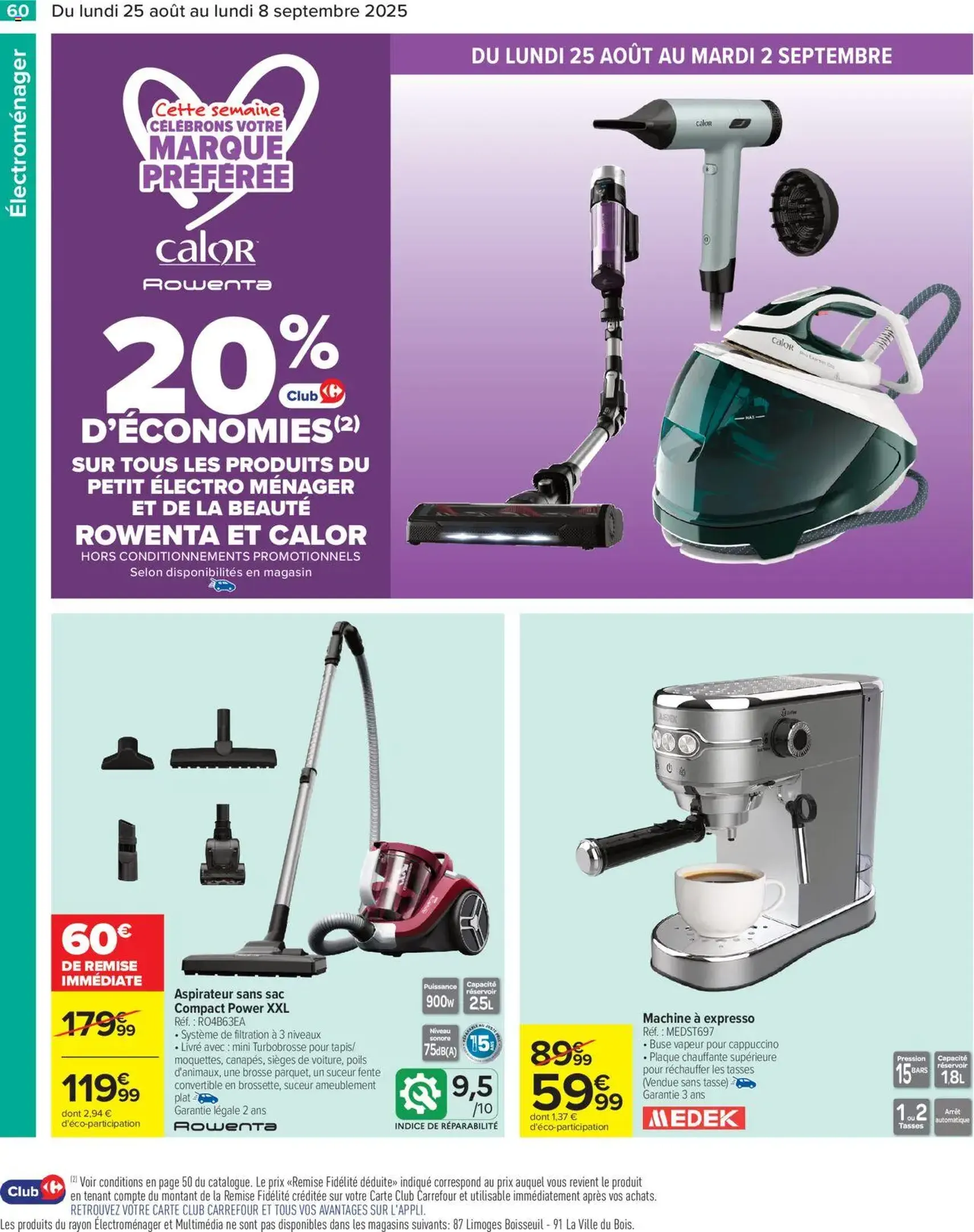 Carrefour catalogue semaine 35 - brochure valable à partir du 25/08/2025, page 62 sur 72 Carrefour catalogue semaine 35 - brochure valable à partir du 25/08/2025, page 62 sur 72