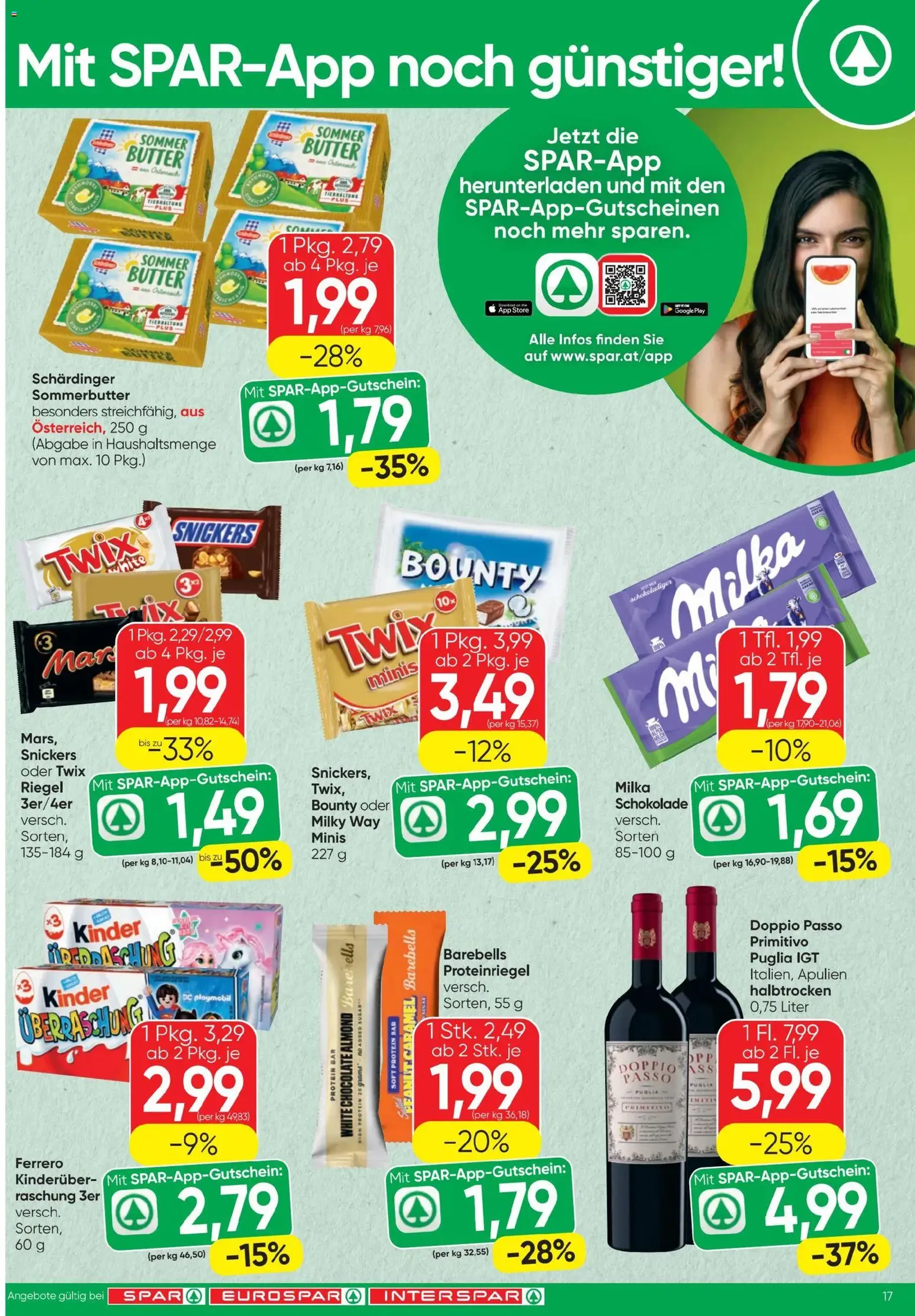 Spar Flugblatt - Gültiger Prospekt ab 15.01.2026, Seite 17 von insgesamt 20