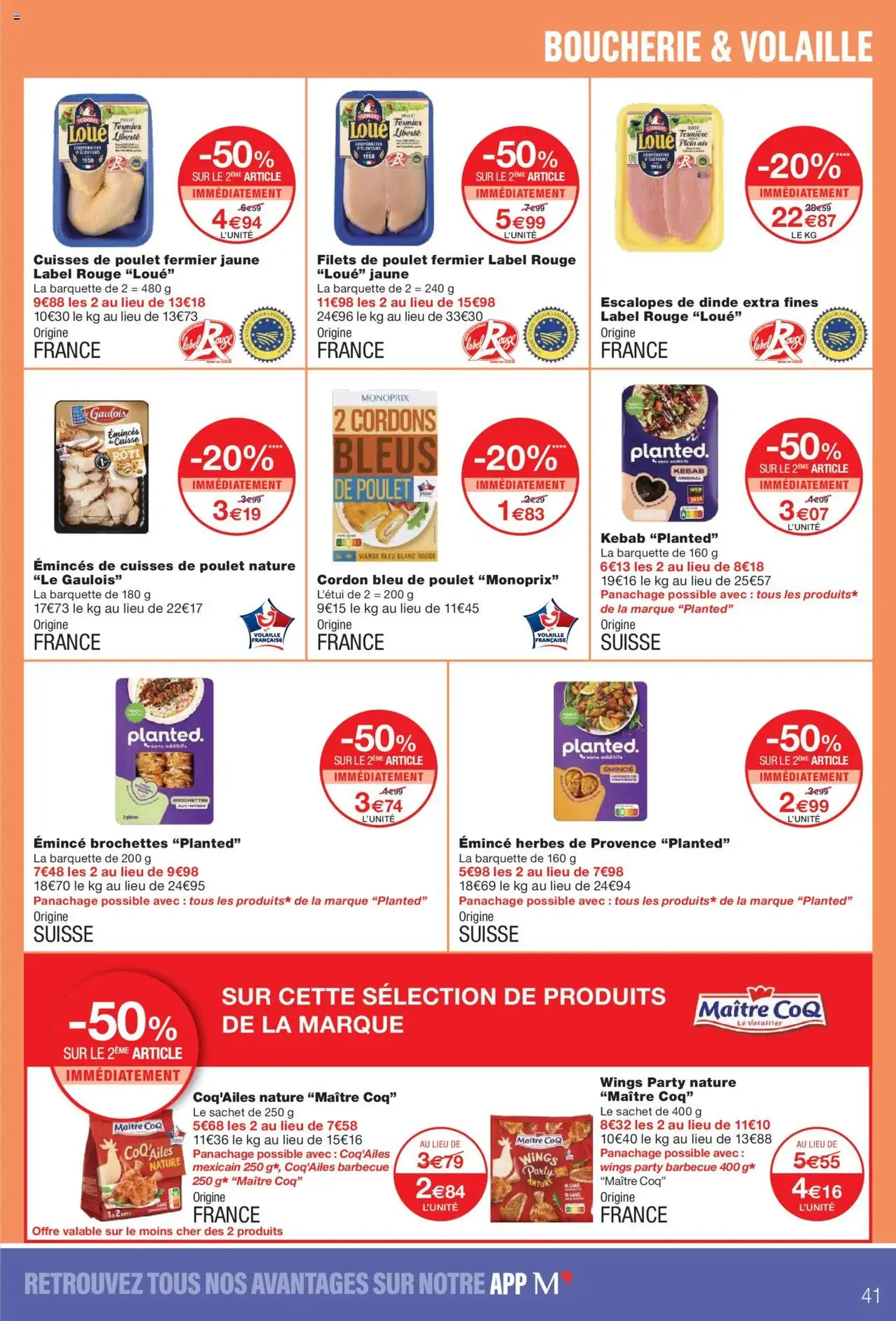 Monoprix catalogue - brochure valable à partir du 21/10/2025, page 41 sur 56 Monoprix catalogue - brochure valable à partir du 21/10/2025, page 41 sur 56