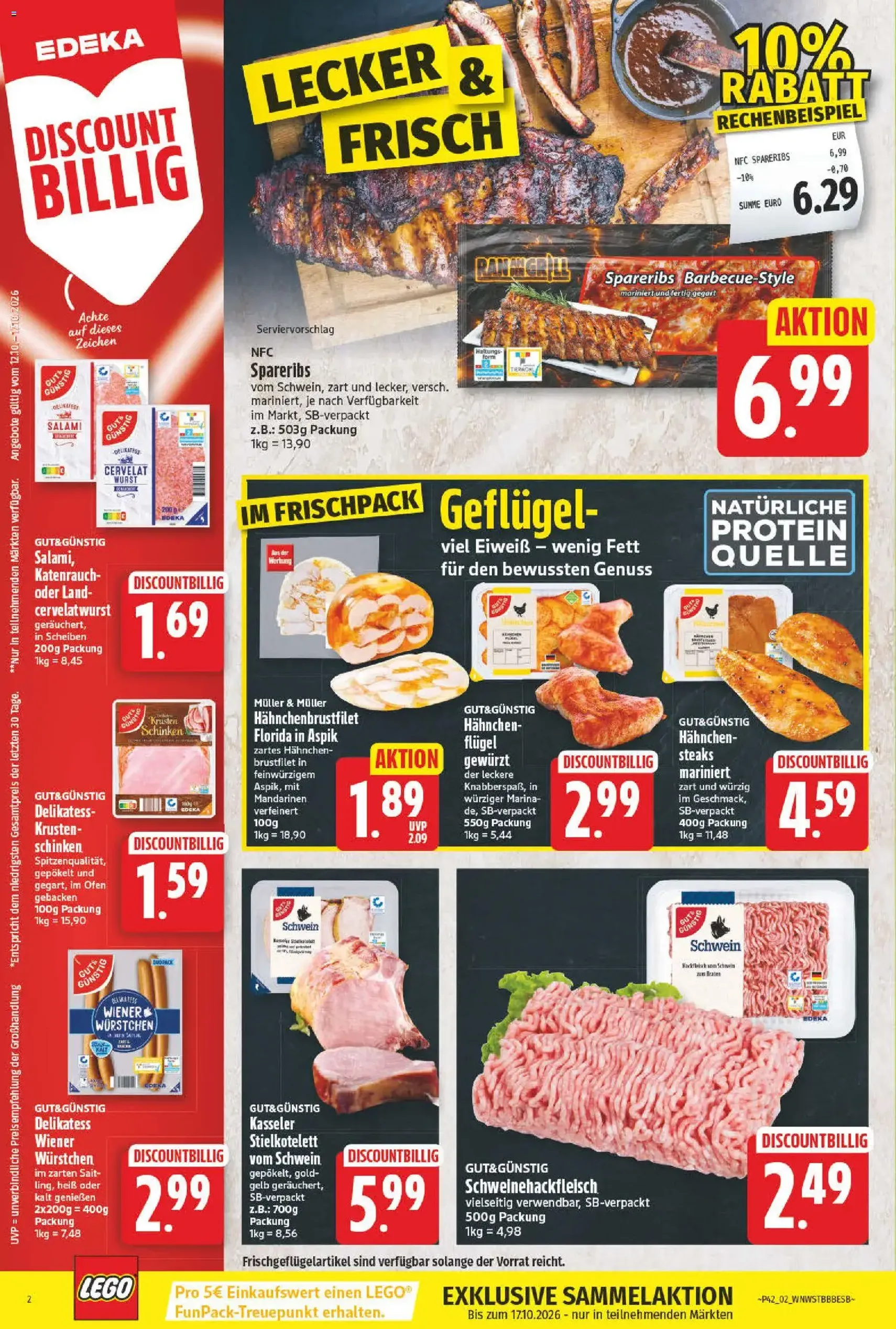 NP Discount Prospekt - Gültiger Prospekt ab 12.10.2026, Seite 2 von insgesamt 15