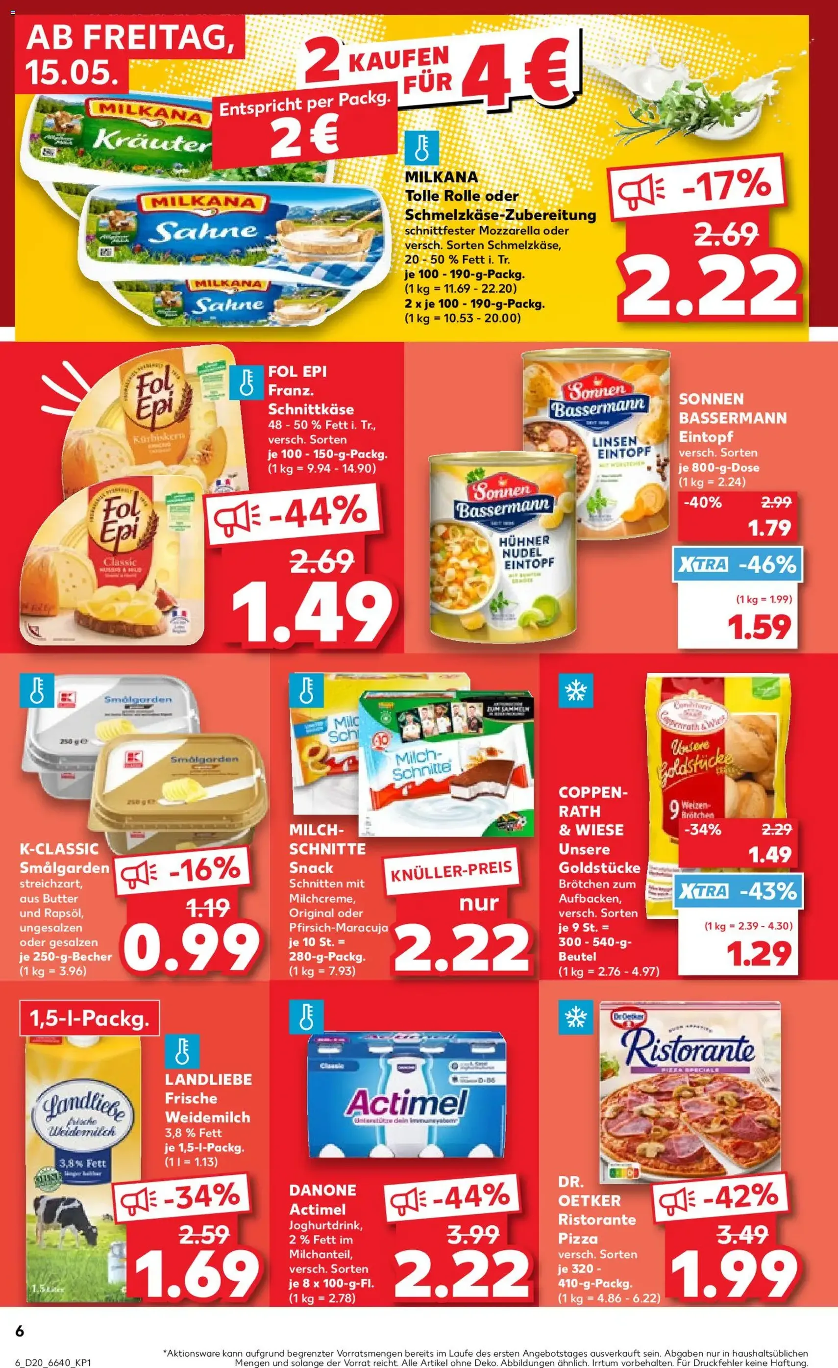 Kaufland Prospekt - Gültiger Prospekt ab 15.05.2026, Seite 6 von insgesamt 54
