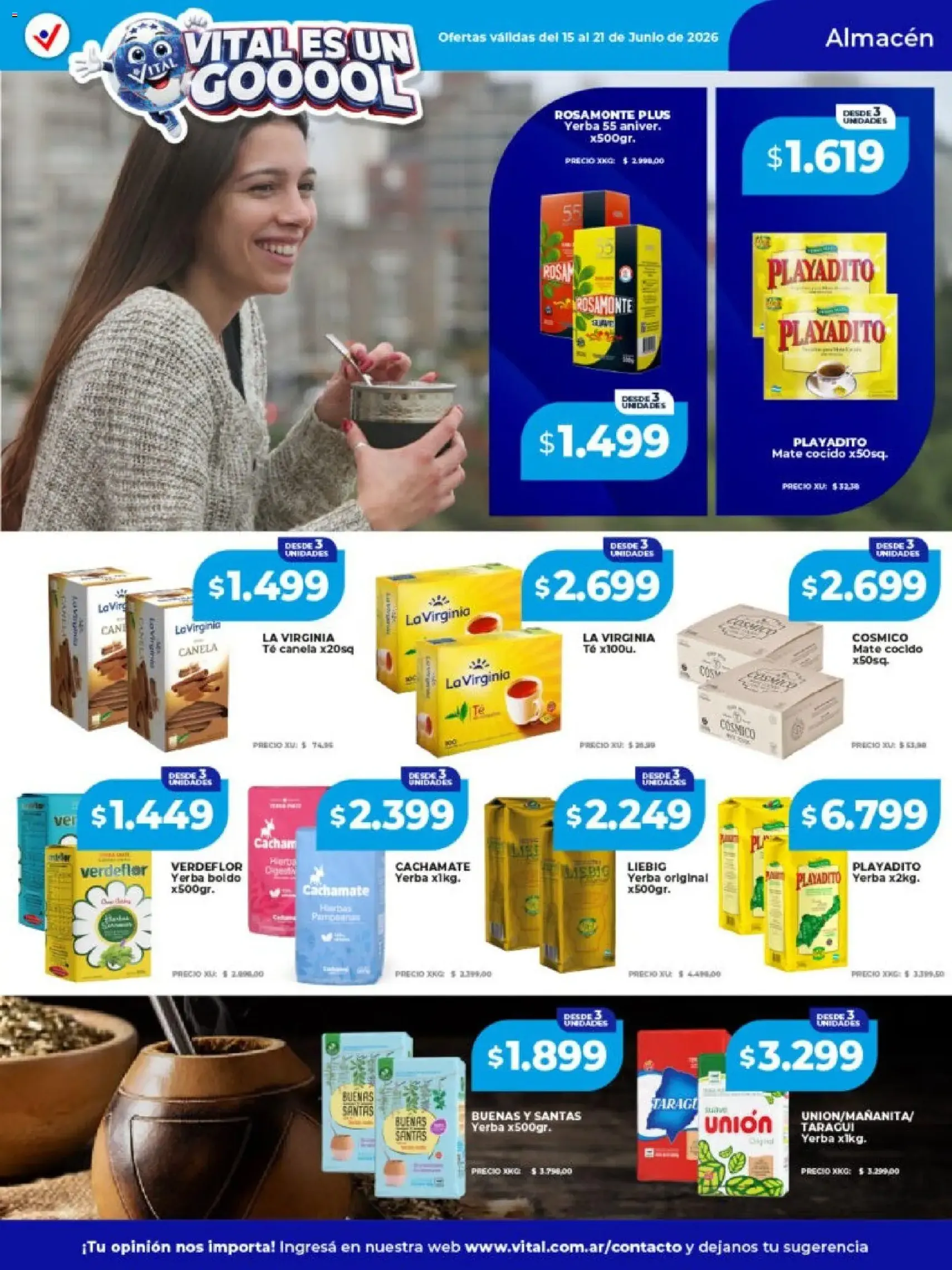 Vital - Ofertas - folleto válido desde 15/06/2026 página 16 de 22