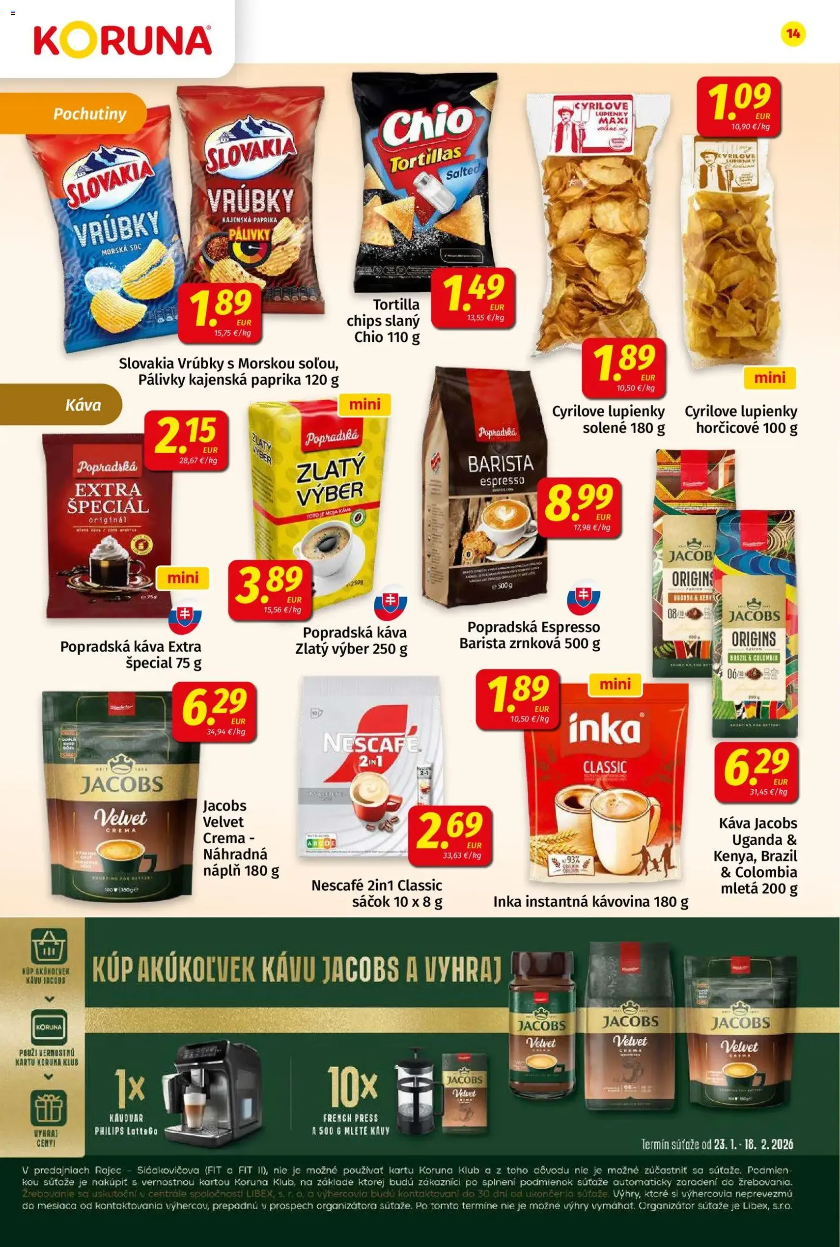 Koruna leták - platný leták od 06.02.2026 strana 14 z 24