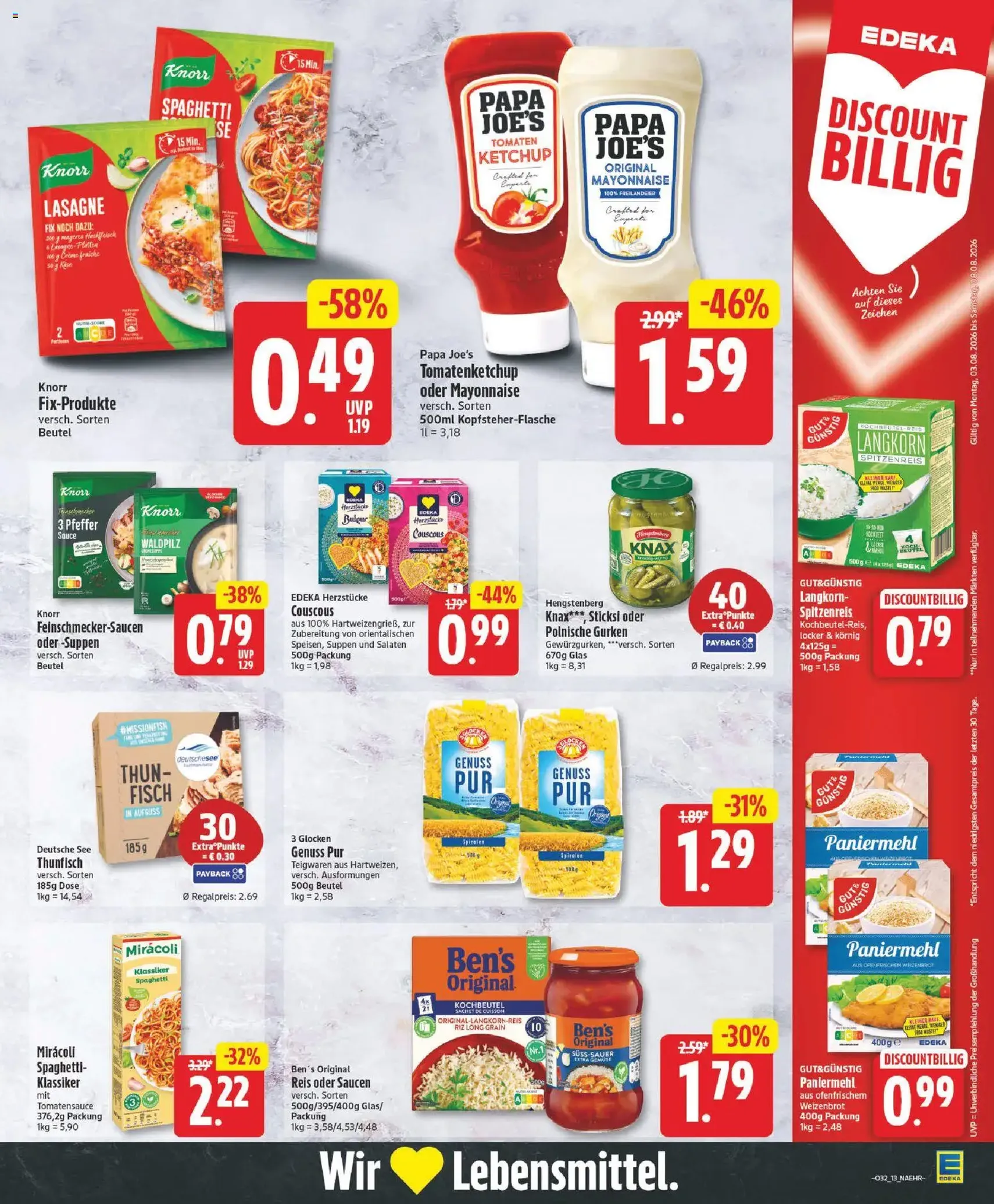 Edeka Prospekt - Gültiger Prospekt ab 03.08.2026, Seite 13 von insgesamt 27