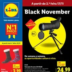 Lidl Black Friday - pré-visualização do folheto, válido a partir de 17/11/2025
