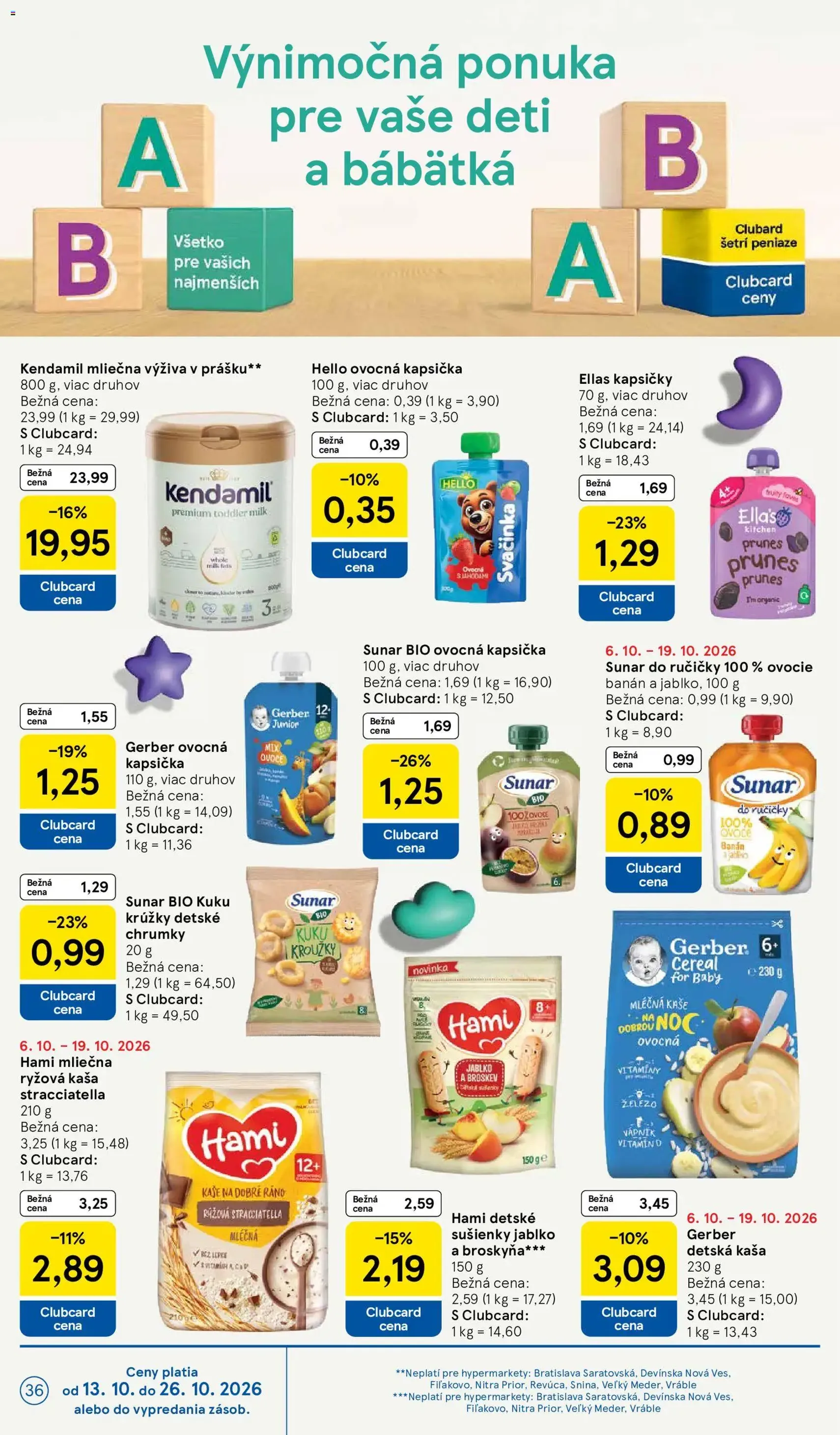 Tesco Hypermarket - leták - platný leták od 14.10.2026 strana 36 z 45