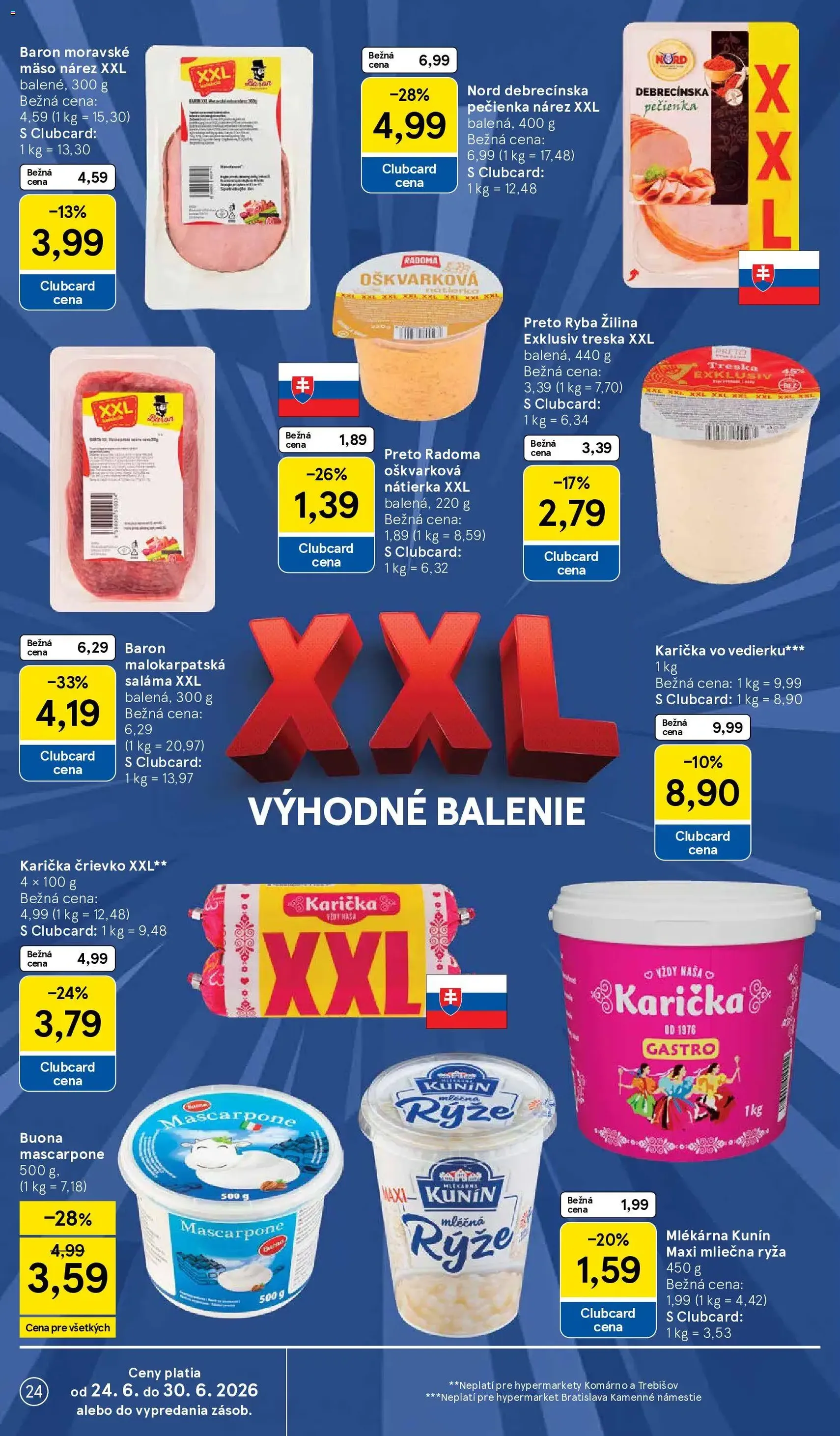 Tesco Hypermarket - leták - platný leták od 24.06.2026 strana 24 z 51