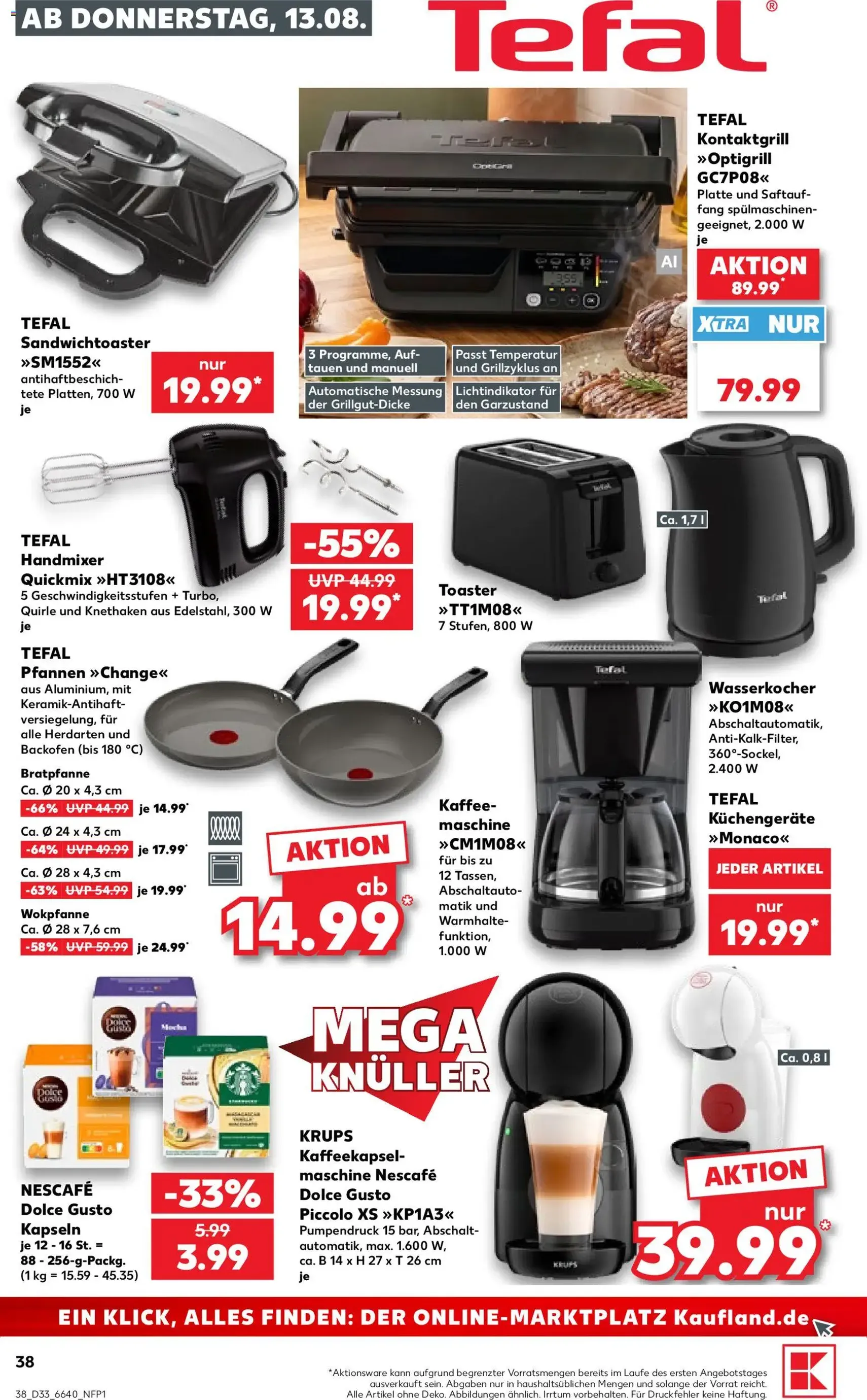 Kaufland Prospekt - Gültiger Prospekt ab 13.08.2026, Seite 38 von insgesamt 54
