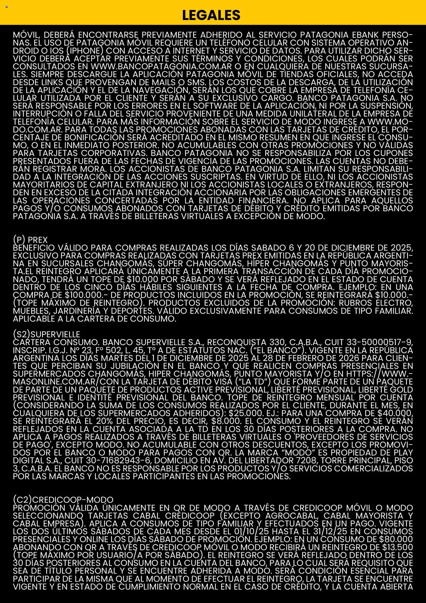 Changomas ofertas - folleto válido desde 01/12/2025 página 9 de 13