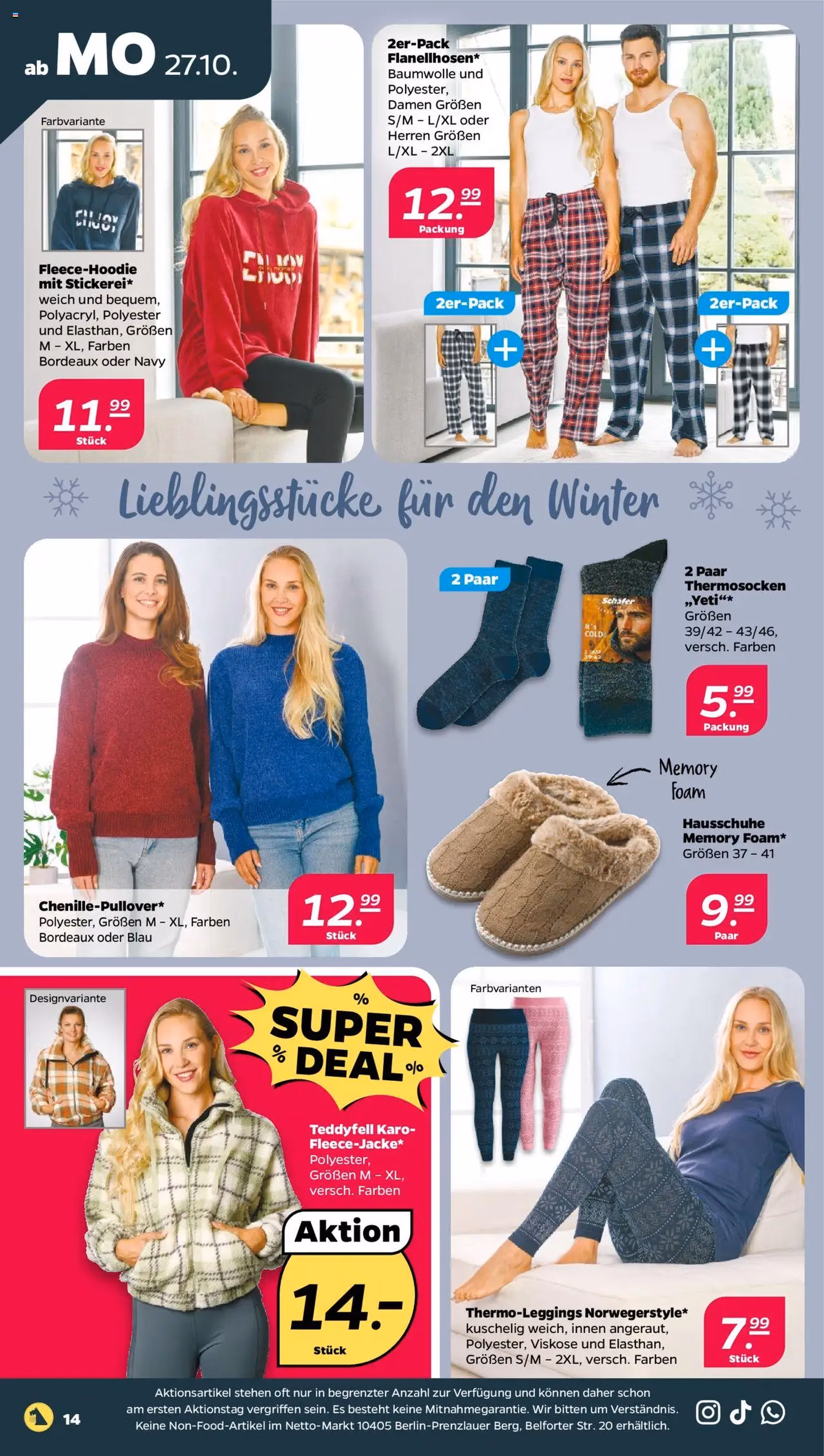 Netto Prospekt - Gültiger Prospekt ab 27.10.2025, Seite 16 von insgesamt 37 Netto Prospekt - Gültiger Prospekt ab 27.10.2025, Seite 16 von insgesamt 37