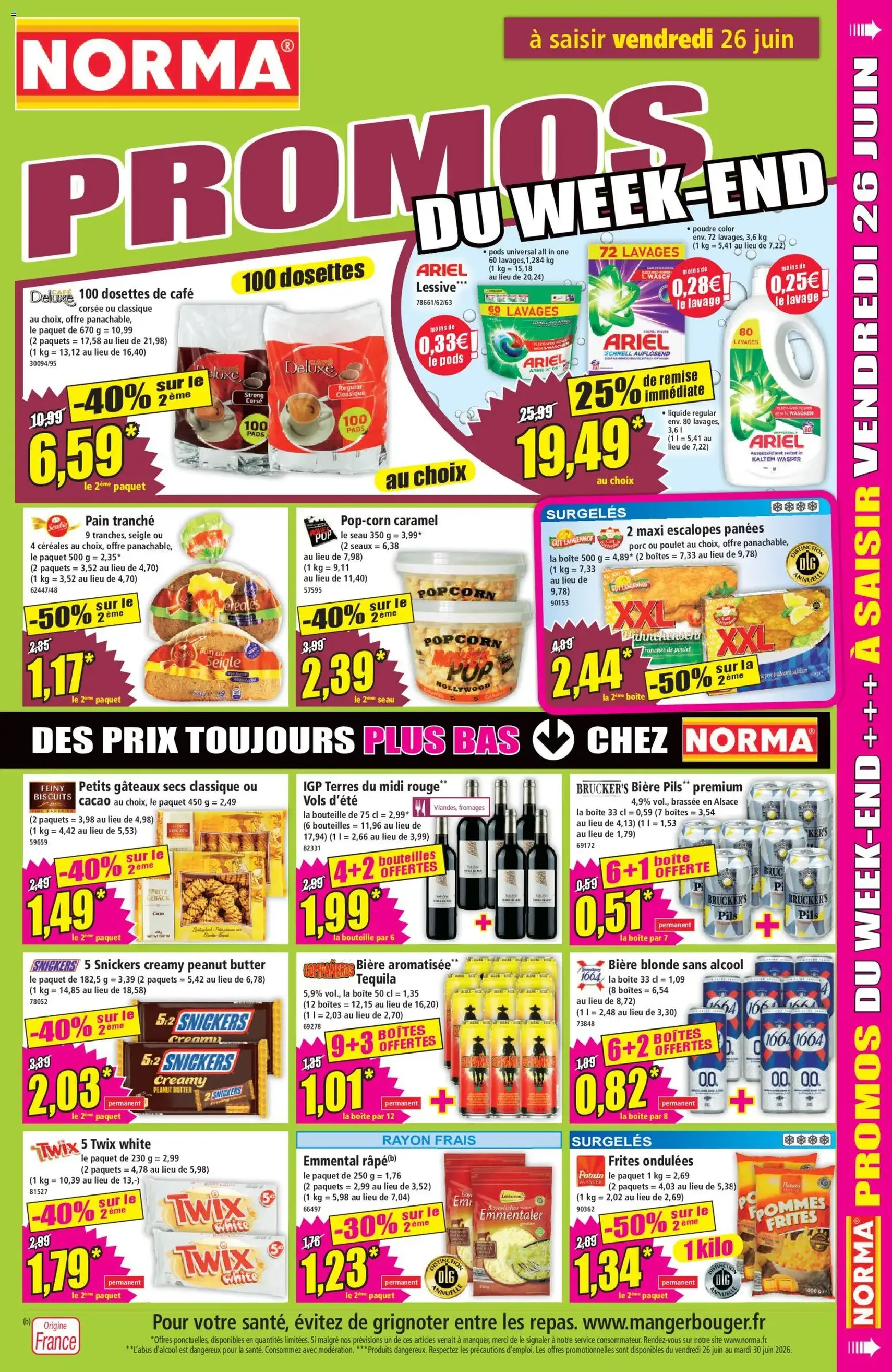 Norma catalogue - brochure valable à partir du 24/06/2026, page 11 sur 12