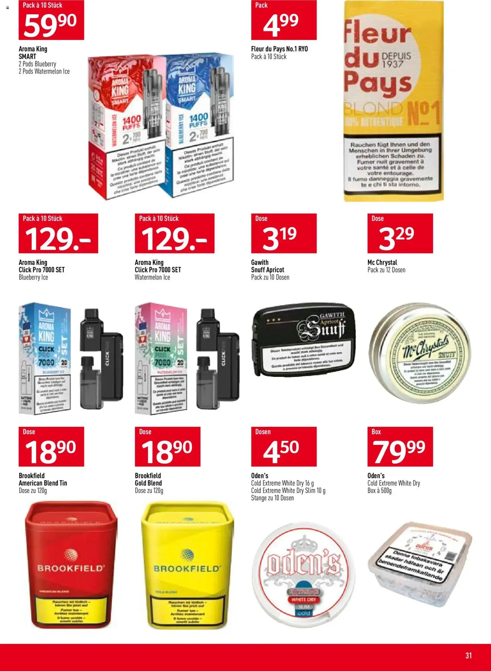 Prodega aktionen - Gültiger Prospekt ab 23.03.2026, Seite 31 von insgesamt 44