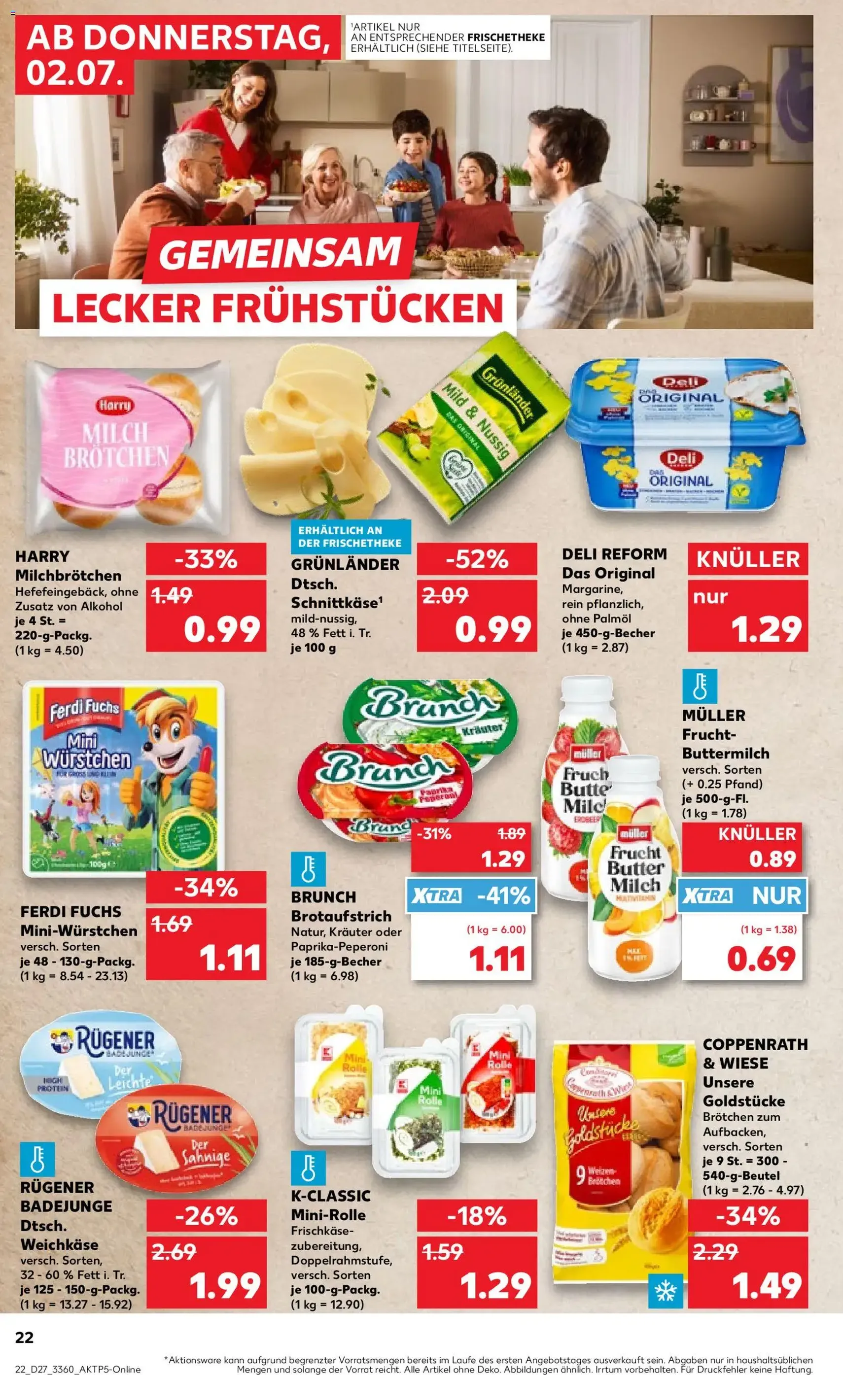 Kaufland Prospekt - Gültiger Prospekt ab 02.07.2026, Seite 22 von insgesamt 64