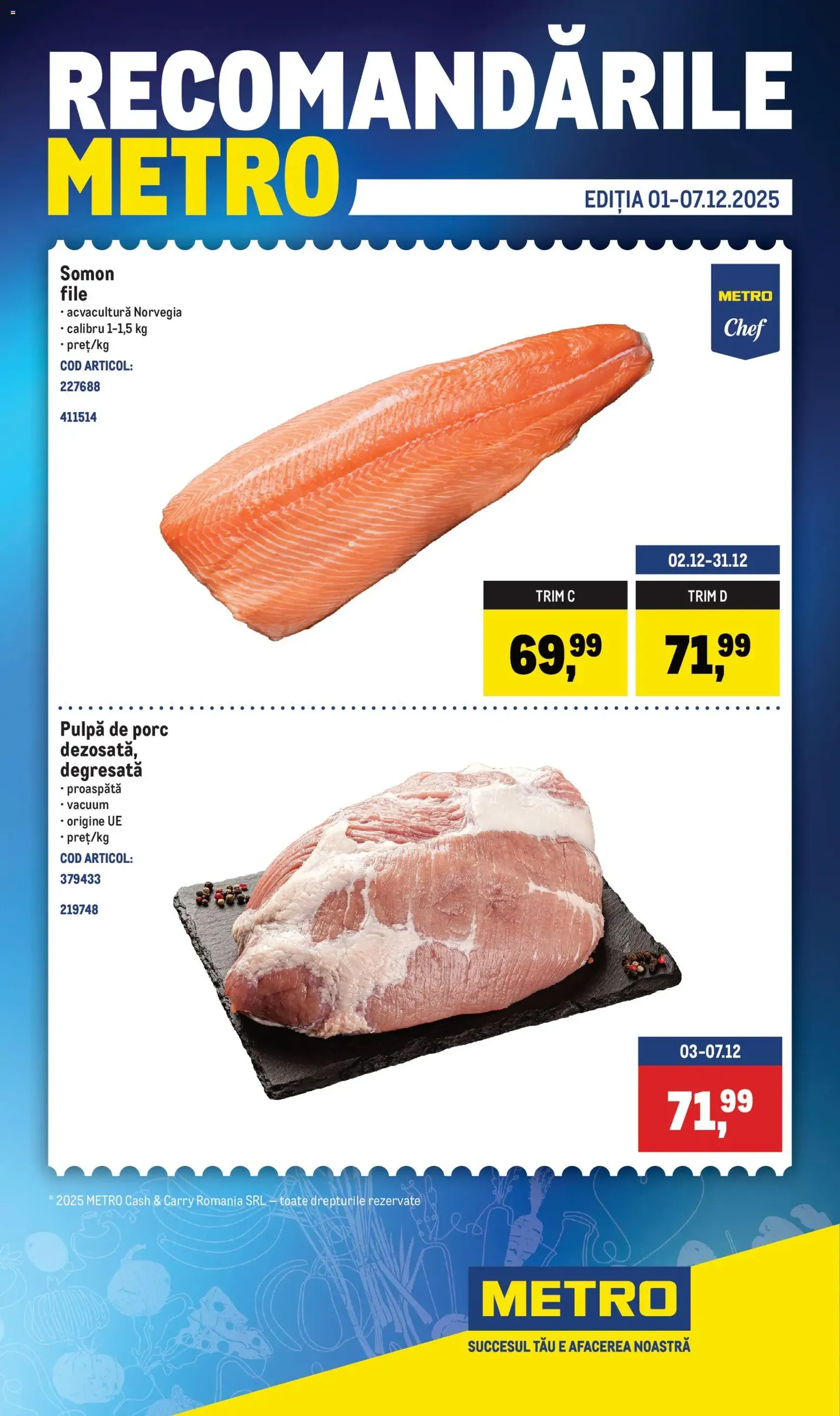Catalog Metro - cataloage valabile începând cu 01.12.2025 pagina 1 din 4