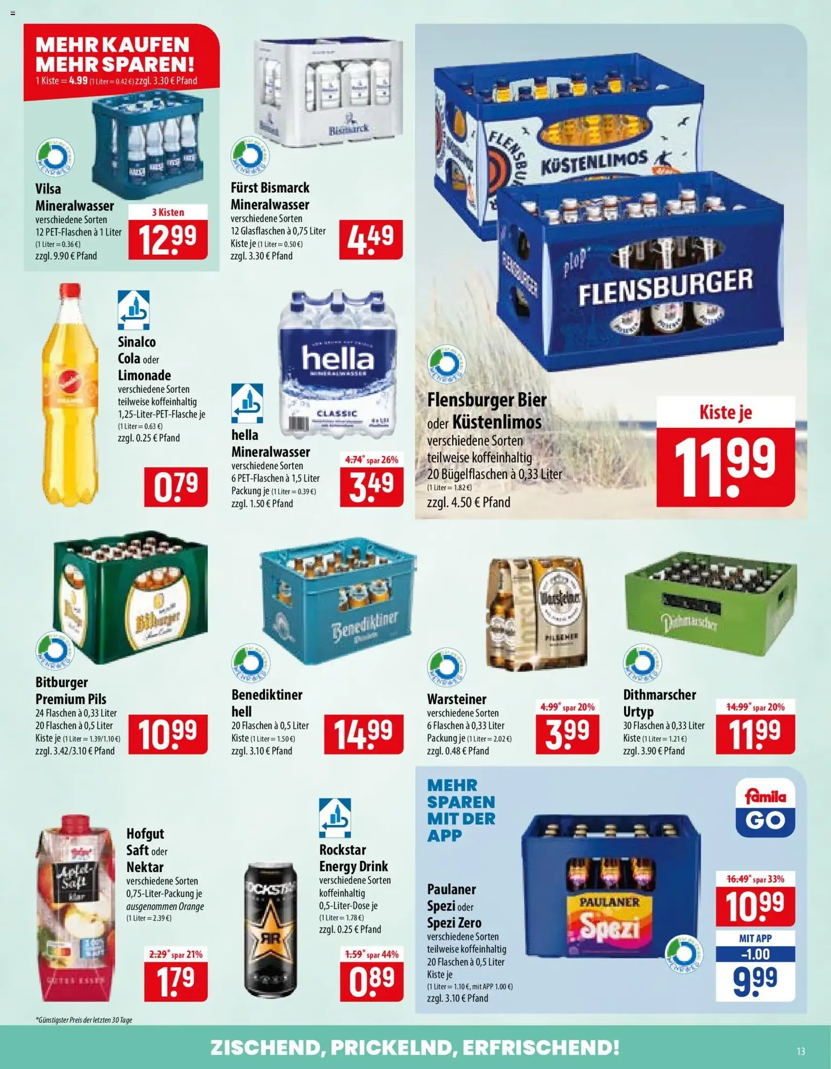Famila Prospekt - Gültiger Prospekt ab 03.08.2026, Seite 13 von insgesamt 24