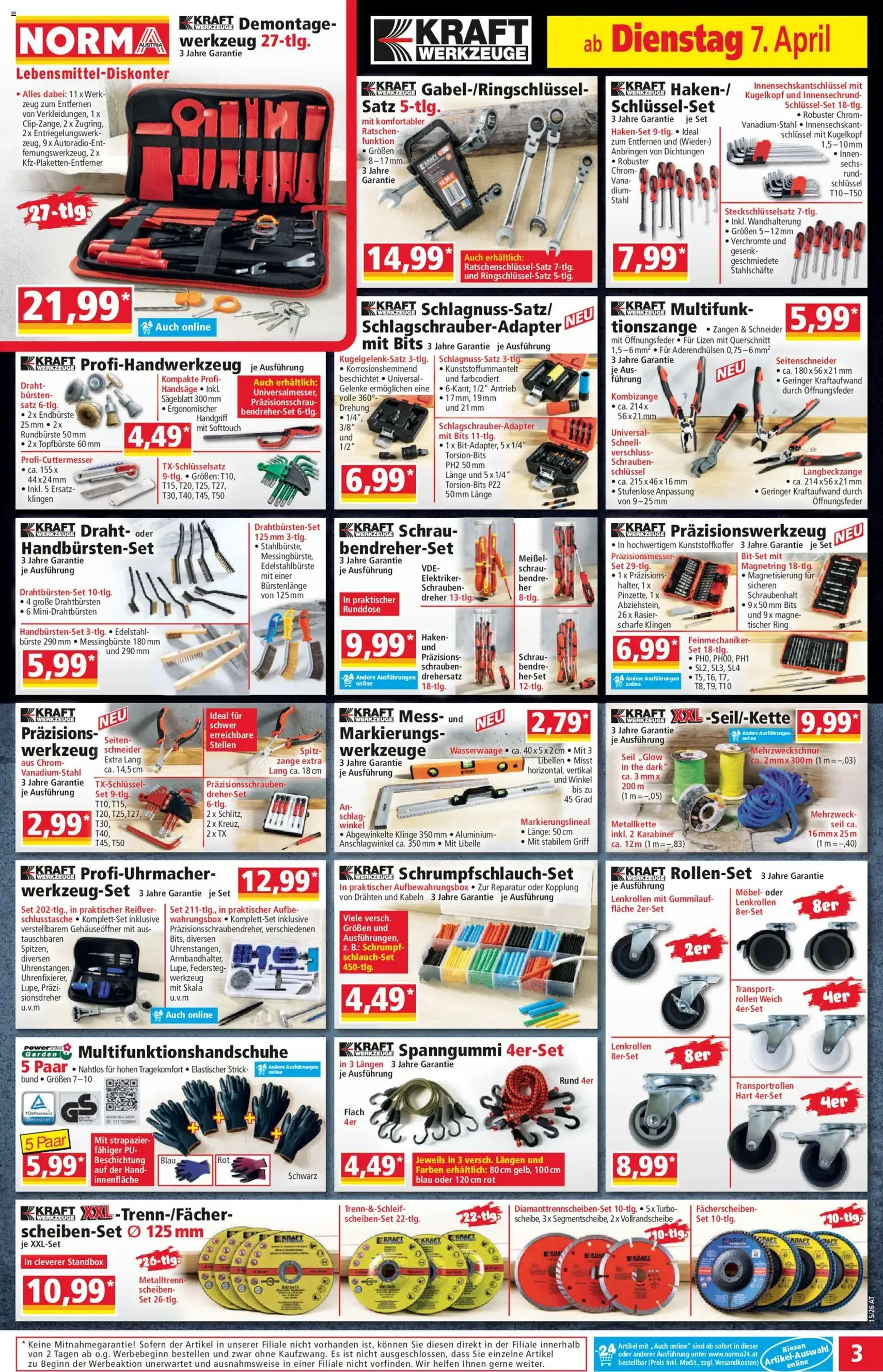 Norma Flugblatt - Gültiger Prospekt ab 07.04.2026, Seite 3 von insgesamt 20