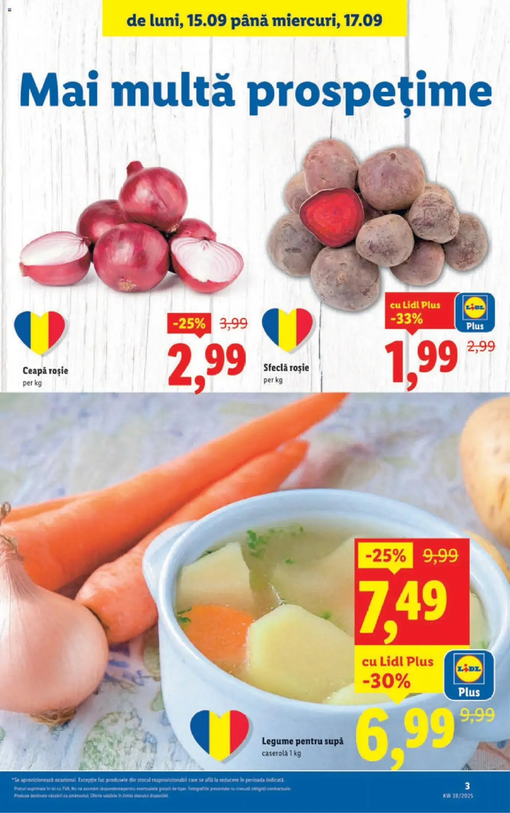 Catalog Lidl - cataloage valabile începând cu 15.09.2025 pagina 3 din 40 Catalog Lidl - cataloage valabile începând cu 15.09.2025 pagina 3 din 40