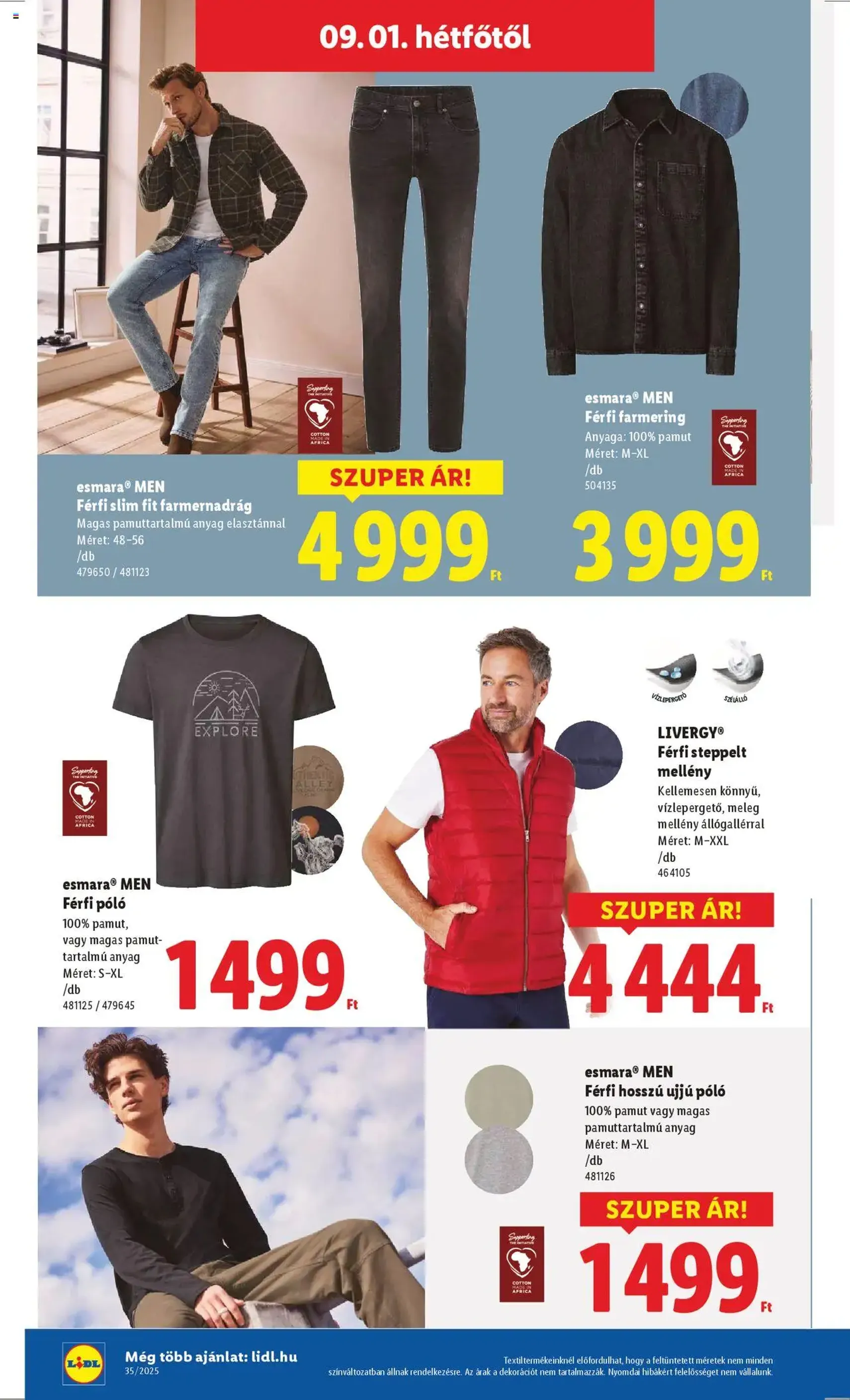 Lidl Akciós újság - 2025.08.28. érvényes szórólap 58 oldal 76 oldalból Lidl Akciós újság - 2025.08.28. érvényes szórólap 58 oldal 76 oldalból