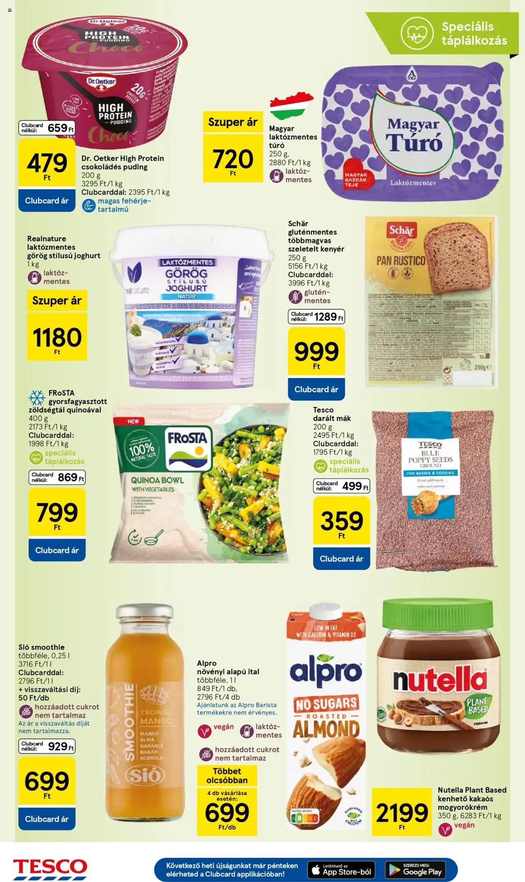 Tesco Hipermarket - Akciós újság - 2025.10.16. érvényes szórólap 6 oldal 34 oldalból Tesco Hipermarket - Akciós újság - 2025.10.16. érvényes szórólap 6 oldal 34 oldalból