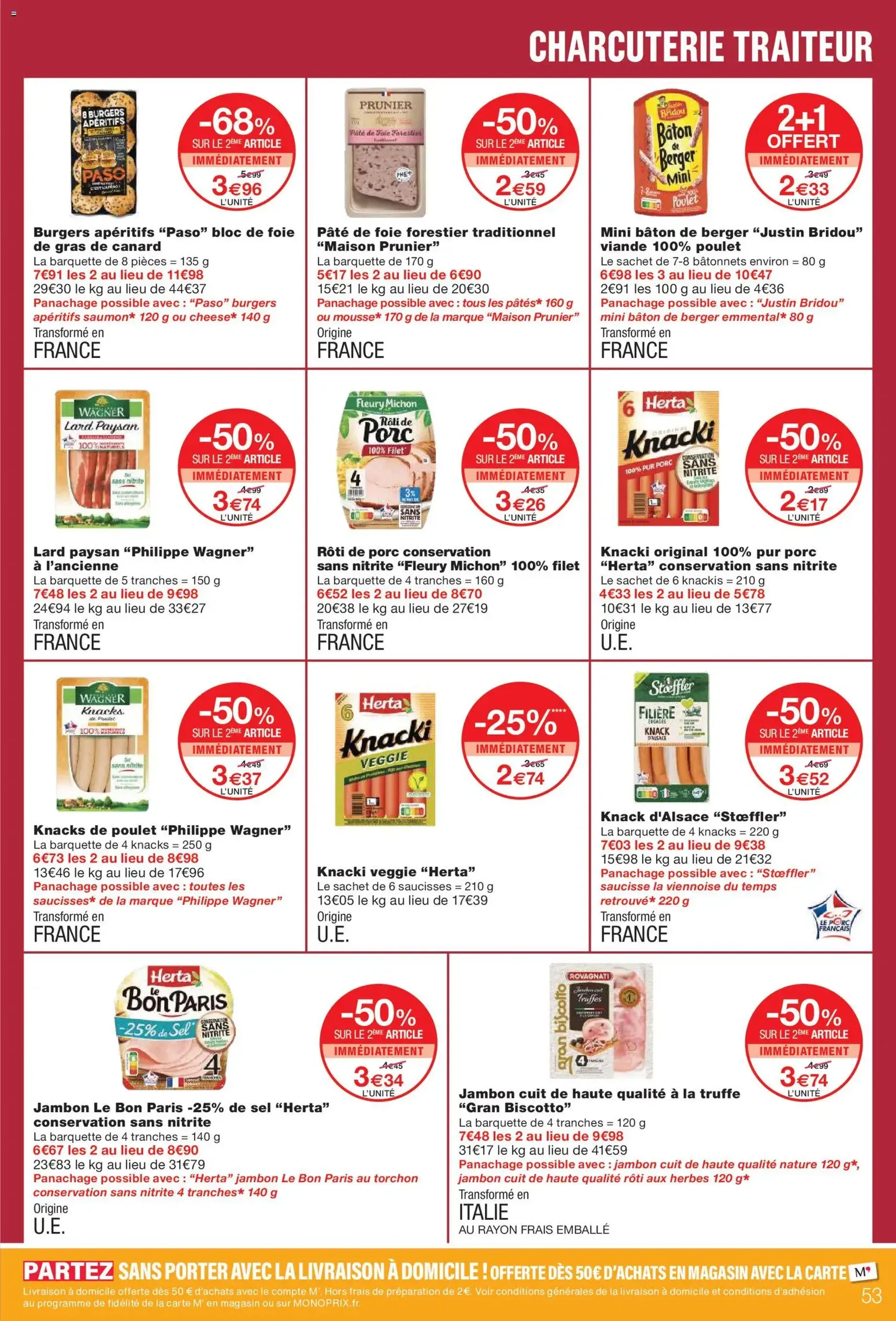 Monoprix catalogue - brochure valable à partir du 16/12/2025, page 53 sur 71