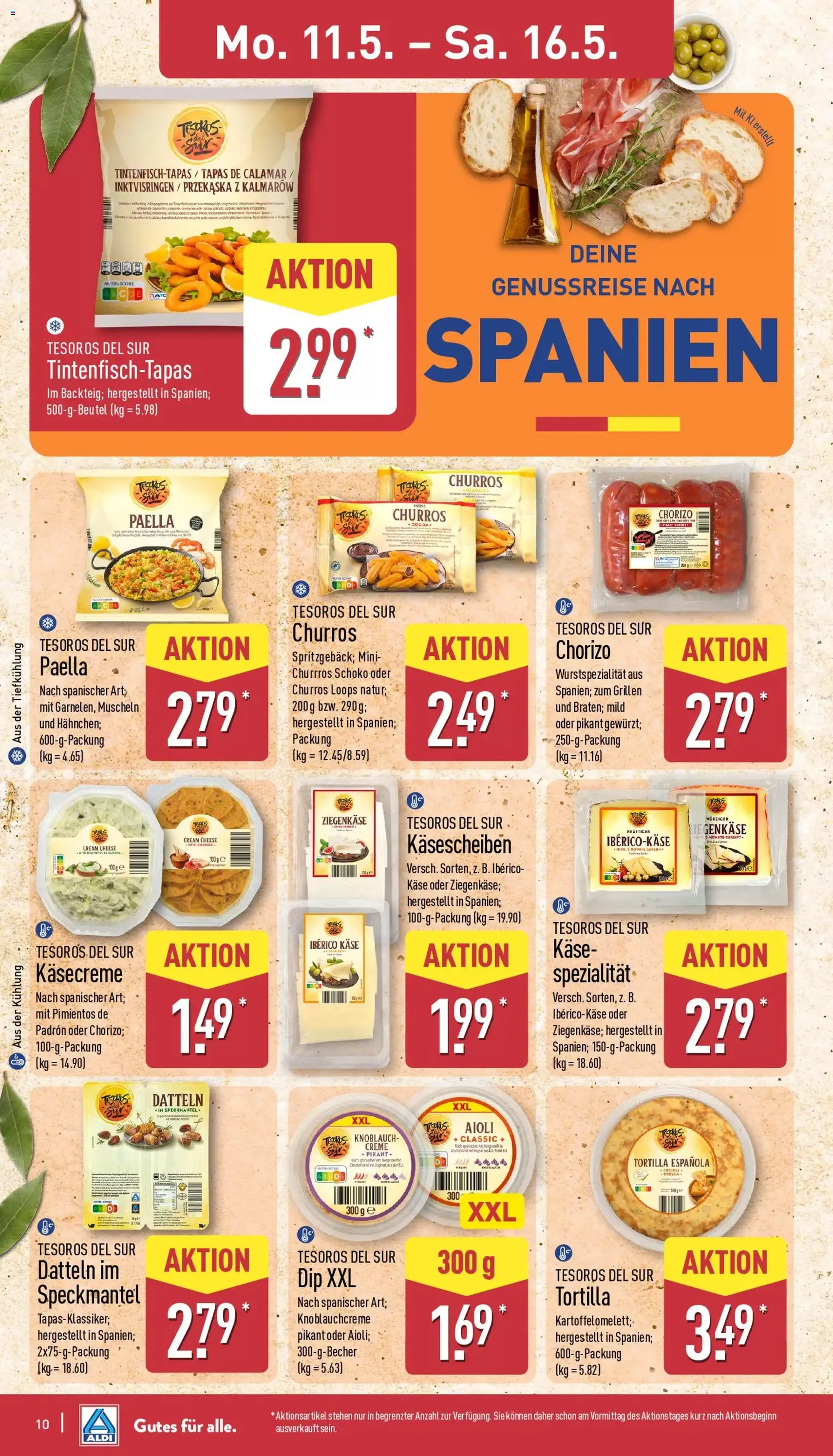 Aldi Prospekt - Gültiger Prospekt ab 11.05.2026, Seite 10 von insgesamt 43