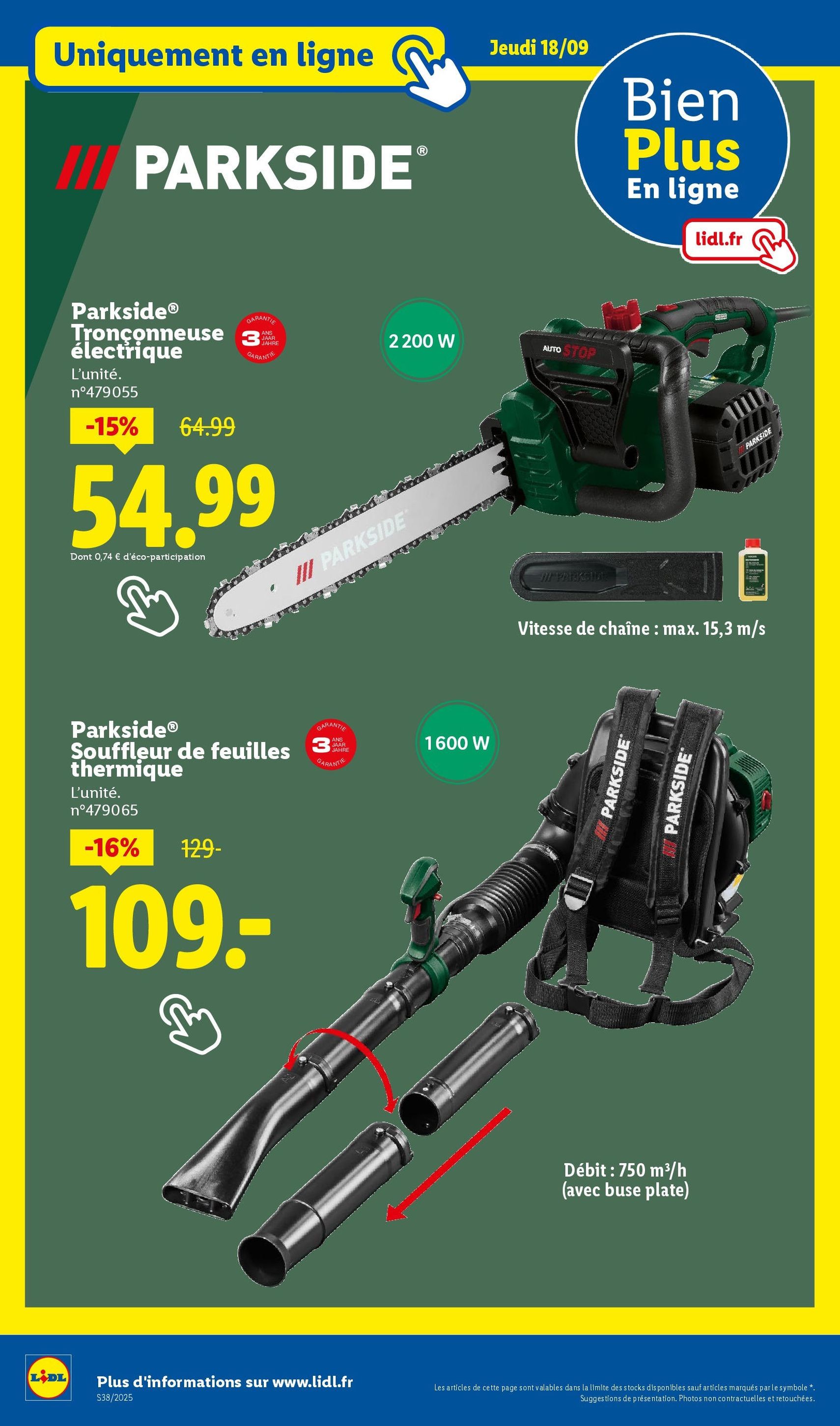 LIDL catalogue semaine 38 - brochure valable à partir du 18/09/2025, page 32 sur 75