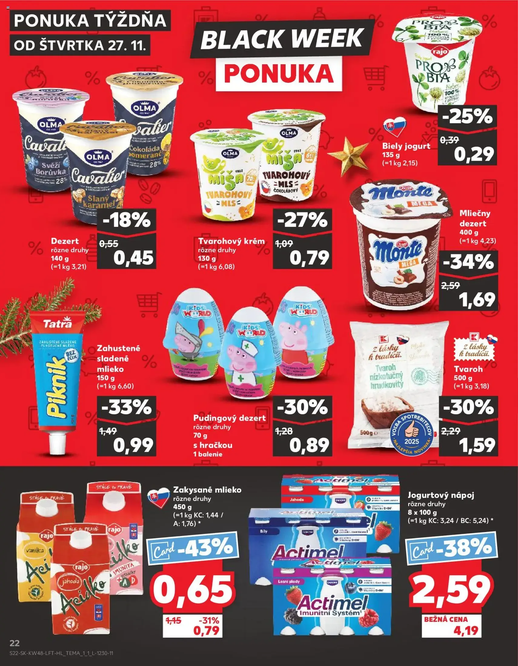 Kaufland SK Black Friday - 2025.11.27. érvényes szórólap 22 oldal 78 oldalból