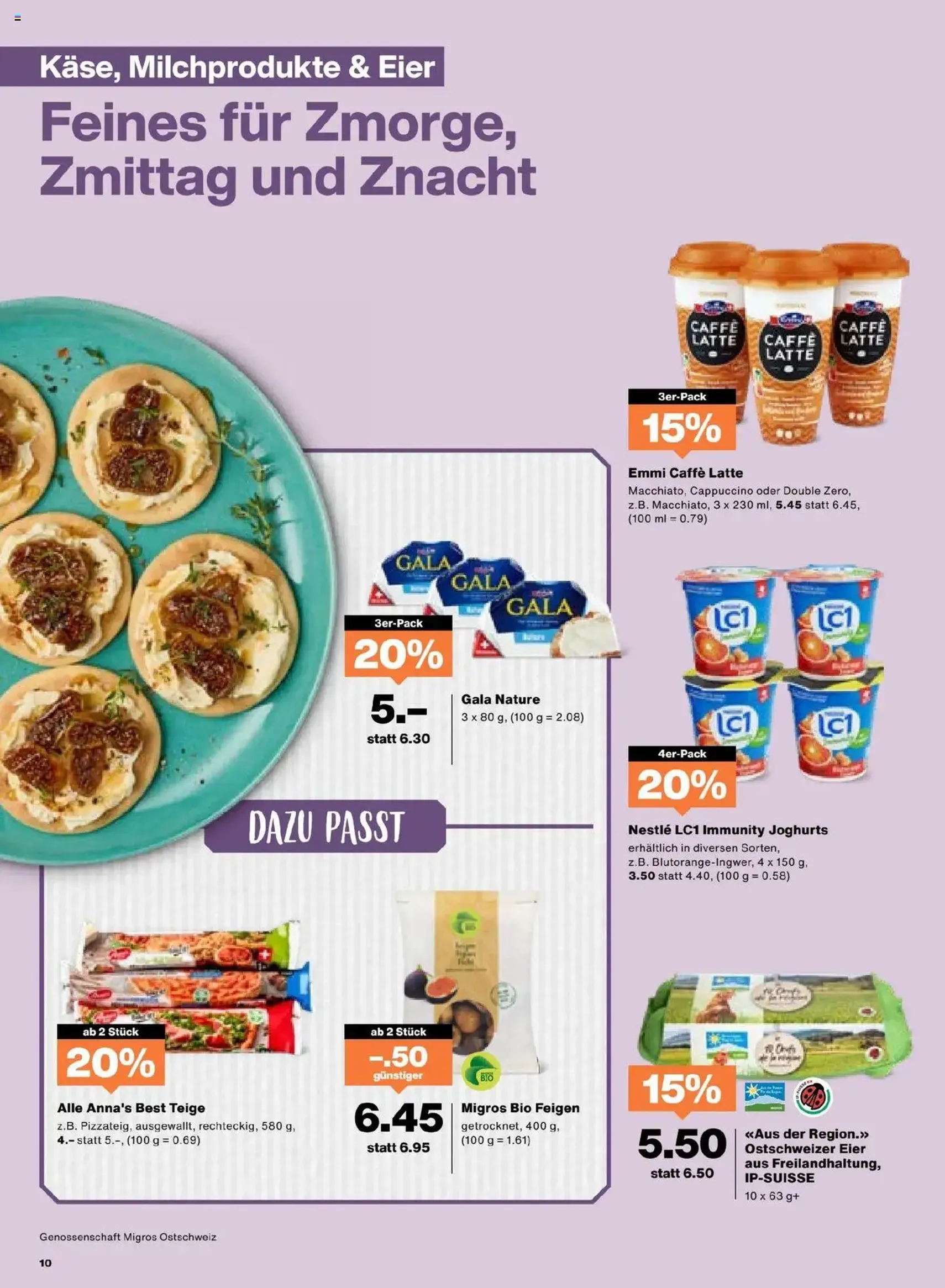 Migros Aktionen - Gültiger Prospekt ab 02.09.2025, Seite 10 von insgesamt 20 Migros Aktionen - Gültiger Prospekt ab 02.09.2025, Seite 10 von insgesamt 20