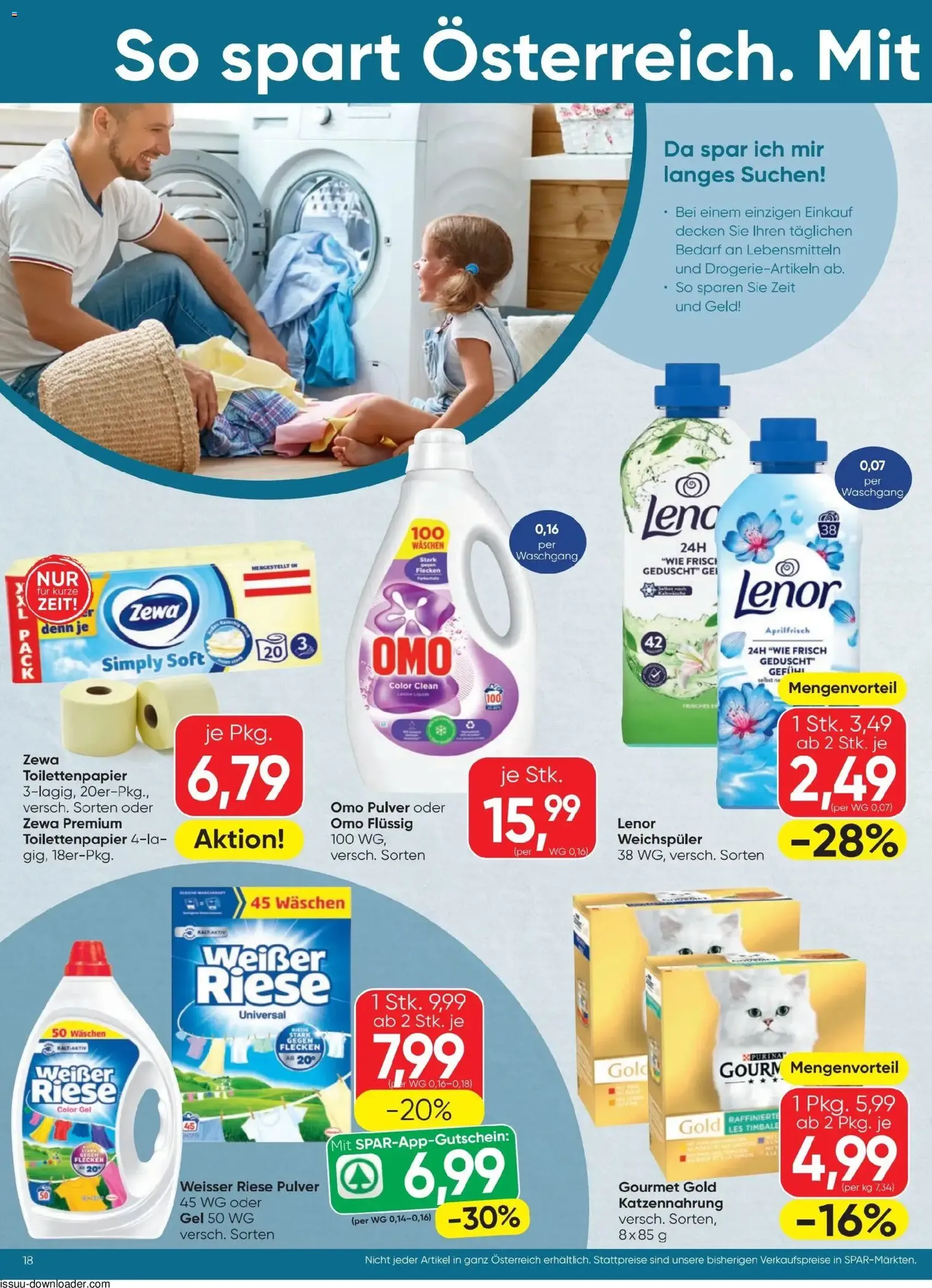 Spar - Flugblatt - Gültiger Prospekt ab 07.05.2026, Seite 18 von insgesamt 20